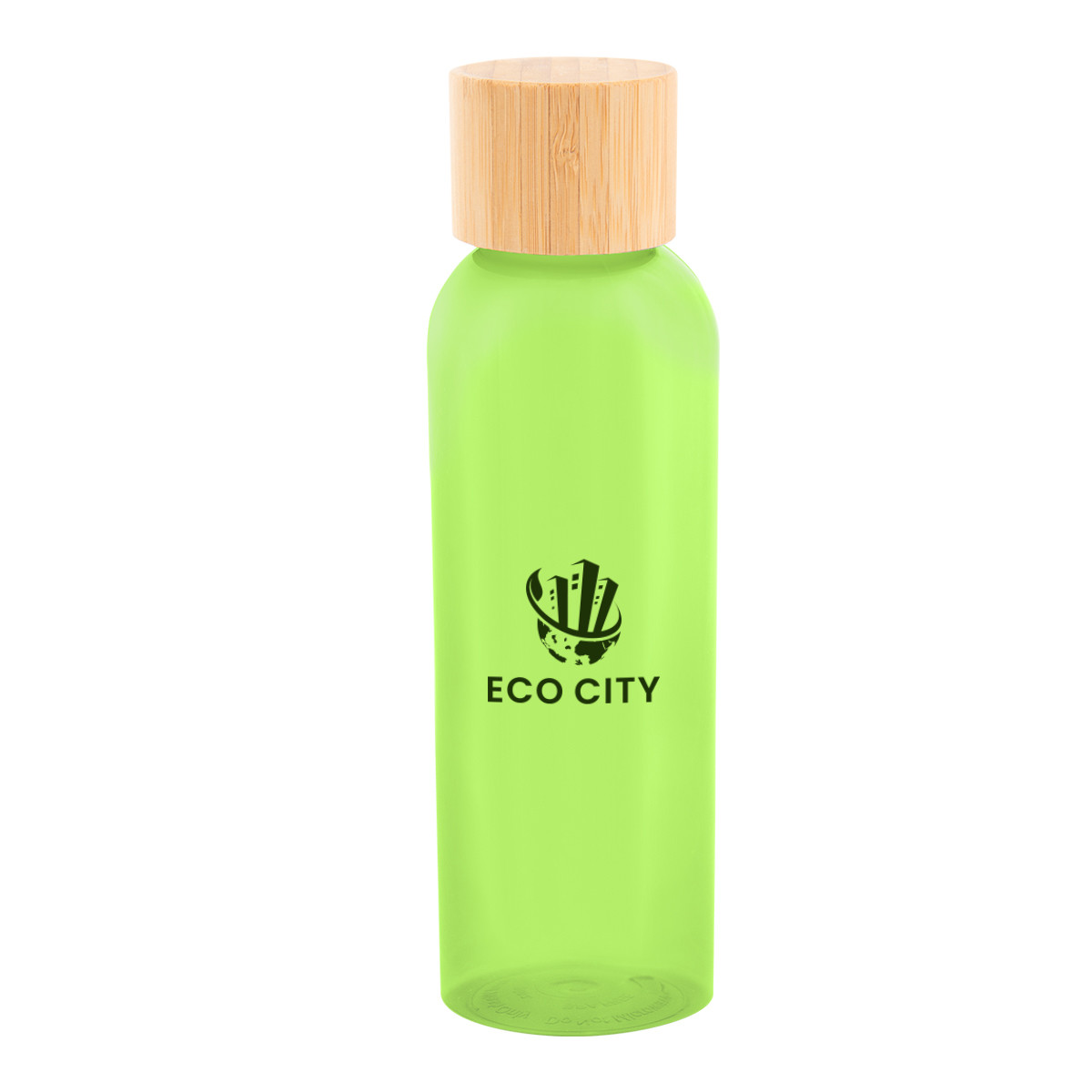 Kelly rPET Bottle With Bamboo Lid - 20 Oz. Product Image