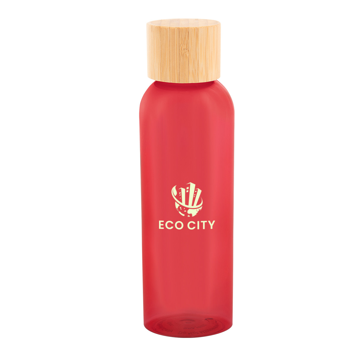 Kelly rPET Bottle With Bamboo Lid - 20 Oz. Product Image