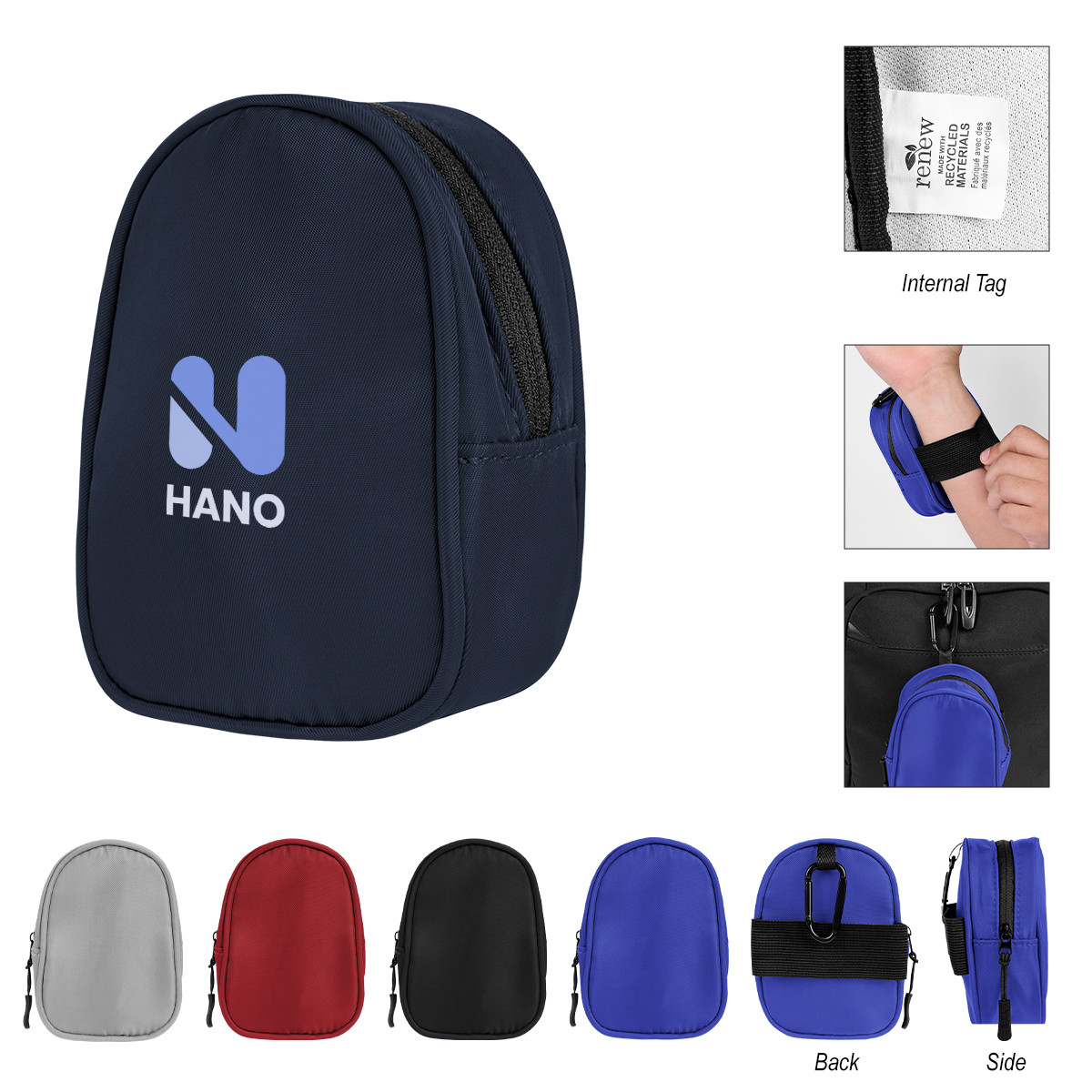 Anywhere rPET Pouch With Carabiner Product Image