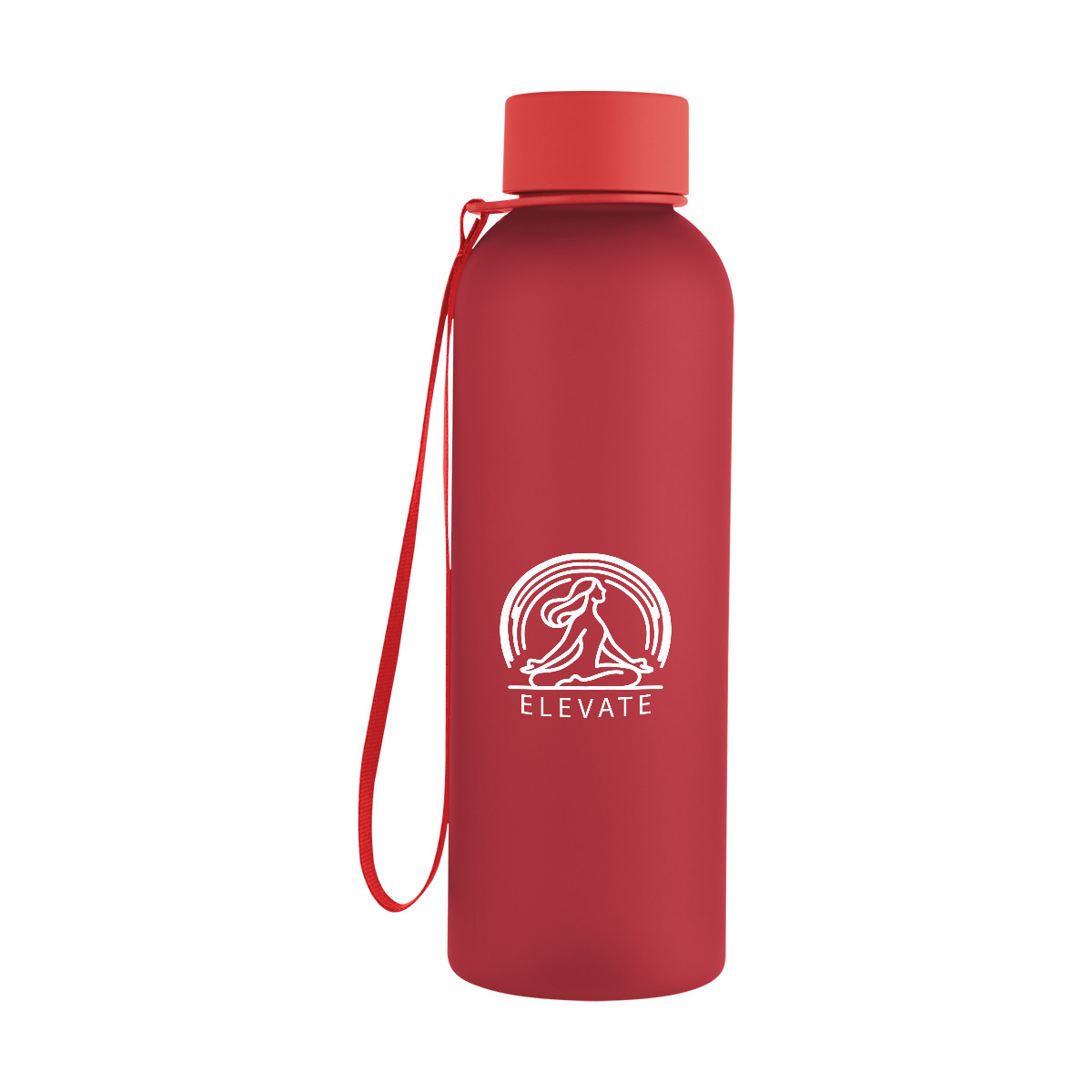 Morgan rPET Rubberized Bottle with Carry Strap - 20 oz. Product Image