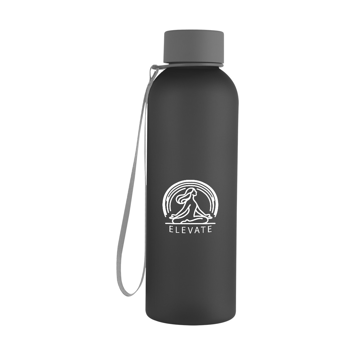 Morgan rPET Rubberized Bottle with Carry Strap - 20 oz. Product Image