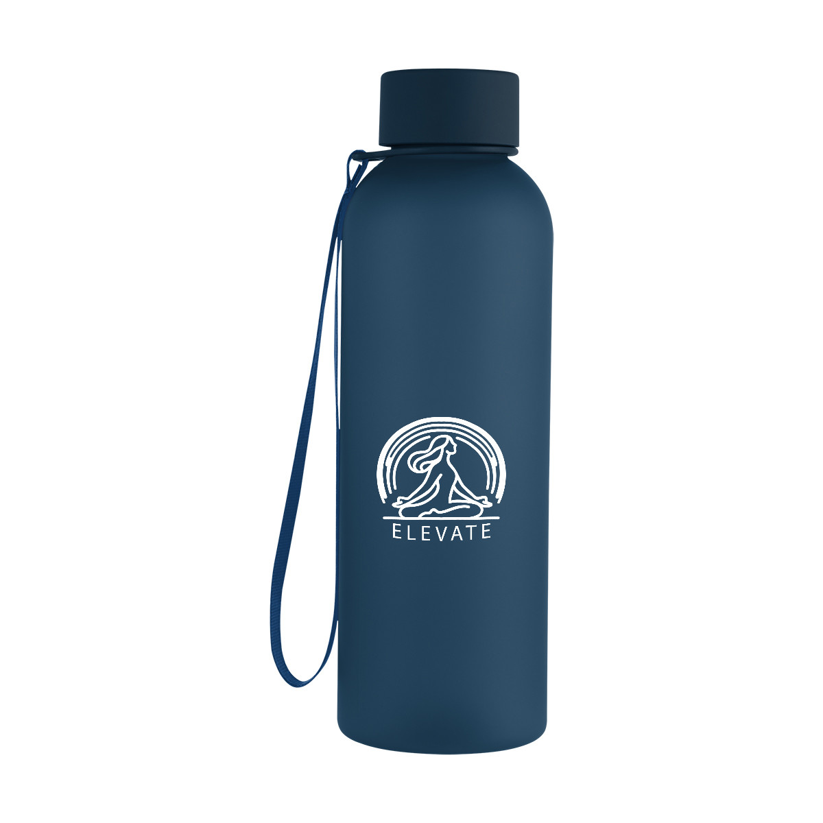 Morgan rPET Rubberized Bottle with Carry Strap - 20 oz. Product Image