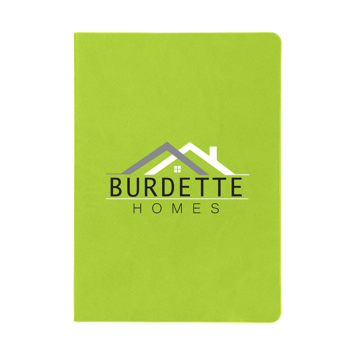 Theo Recycled PU Notebook With Kraft Paper And Sticky Notes Product Image