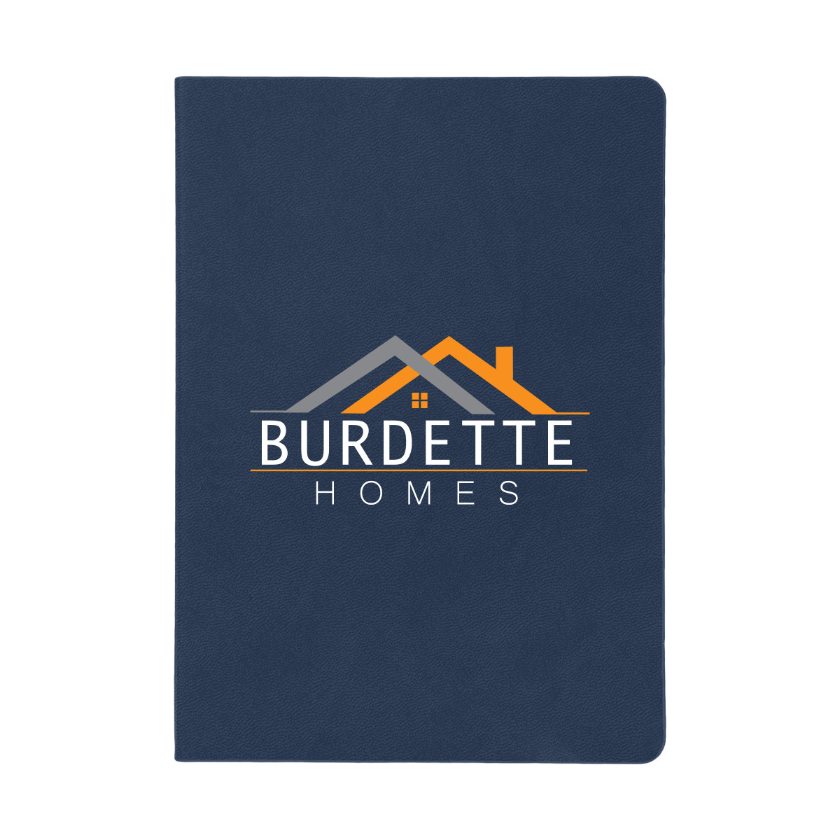 Theo Recycled PU Notebook With Kraft Paper And Sticky Notes Product Image