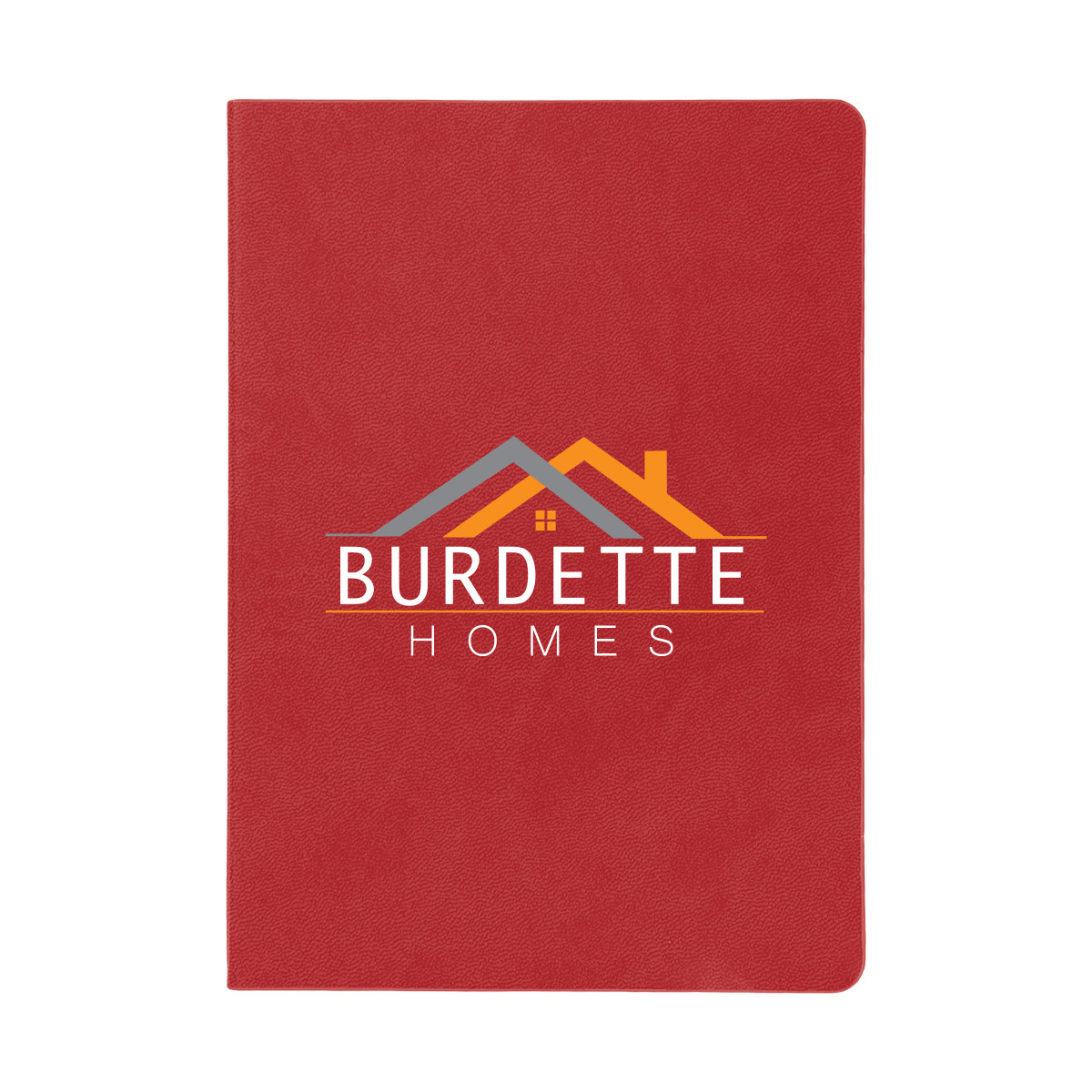 Theo Recycled PU Notebook With Kraft Paper And Sticky Notes Product Image