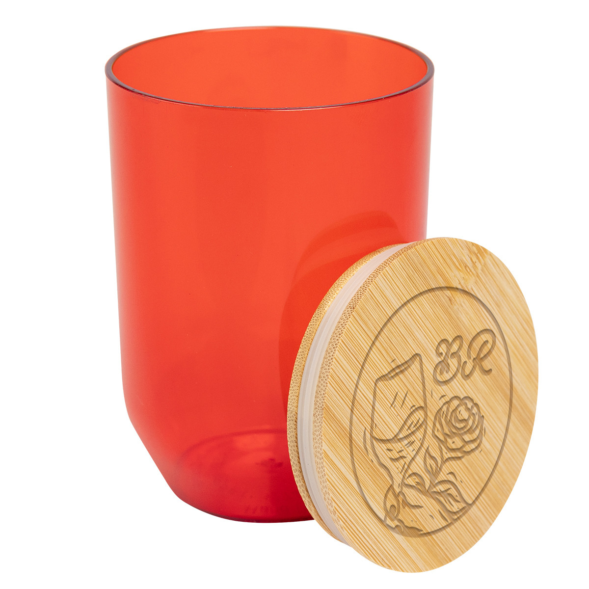 12 Oz. Montrose rPET Wine Tumbler With Bamboo Lid Product Image