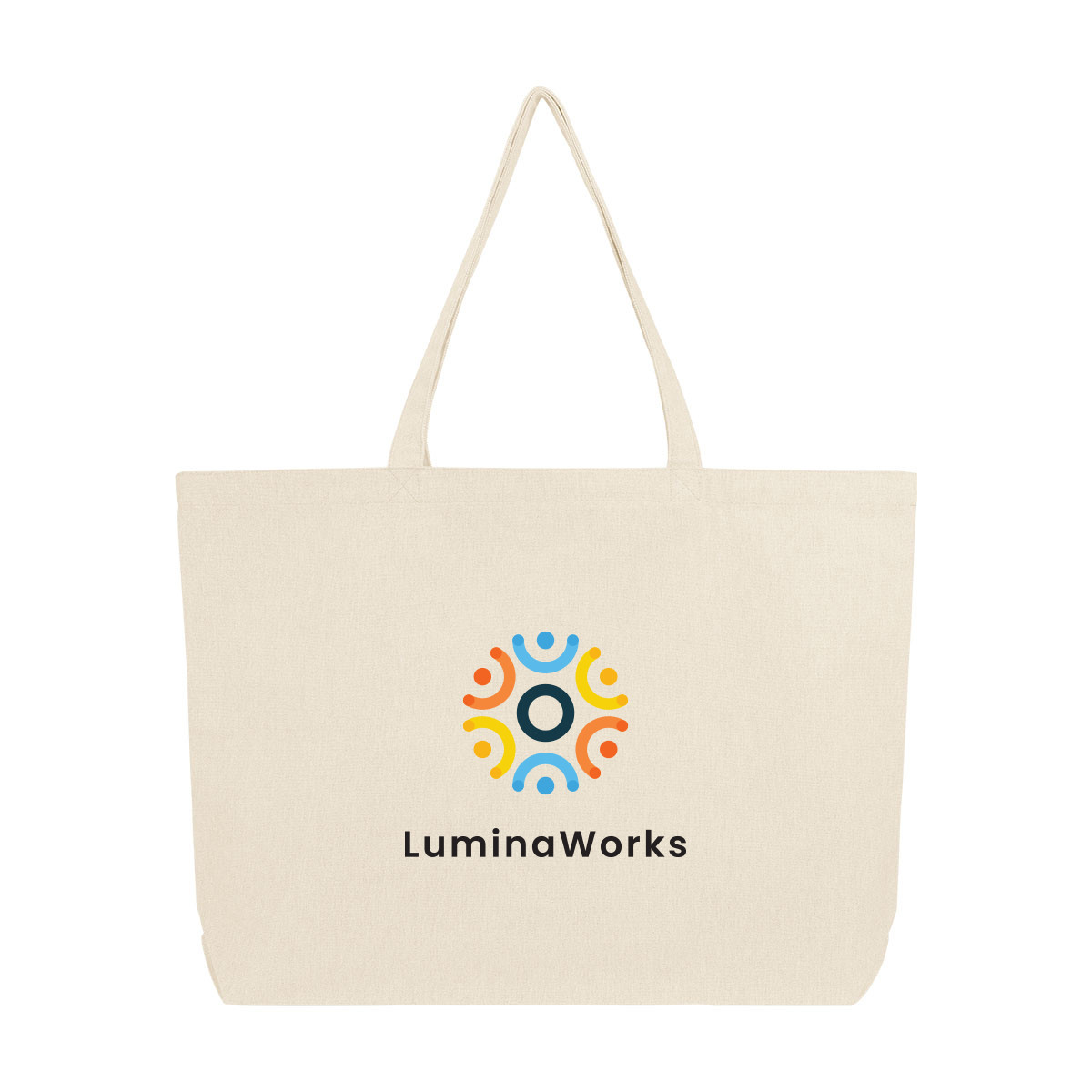 Aware™ 9 oz. Recycled Cotton Shopper Tote Bag Product Image