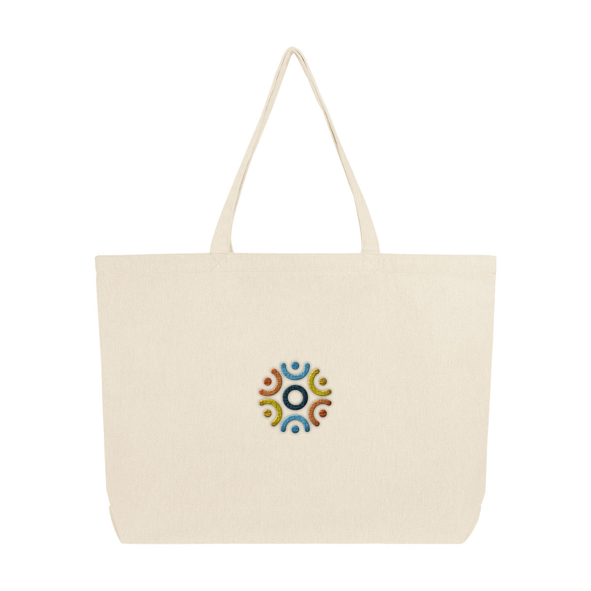 Aware™ 9 oz. Recycled Cotton Shopper Tote Bag Product Image