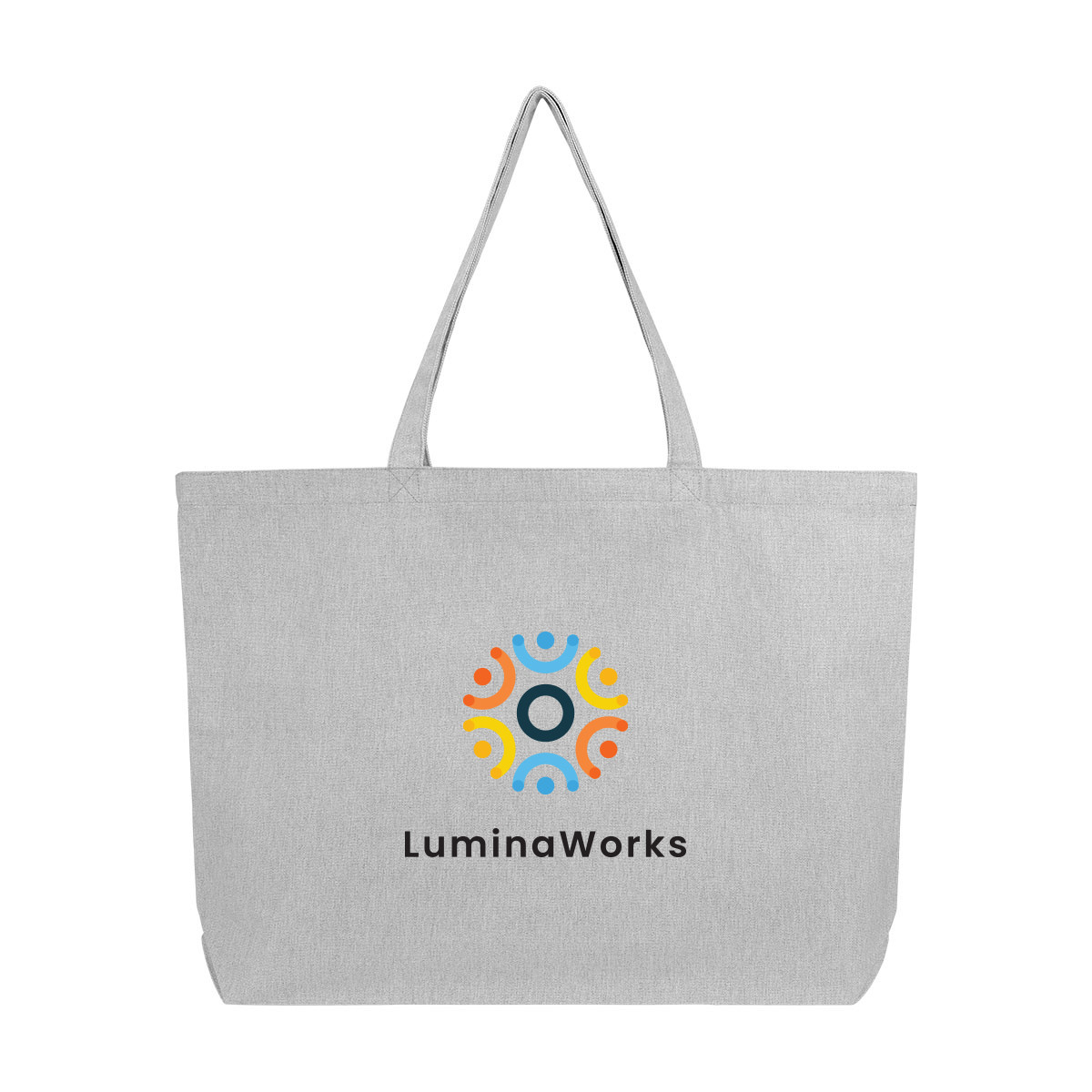 Aware™ 9 oz. Recycled Cotton Shopper Tote Bag Product Image