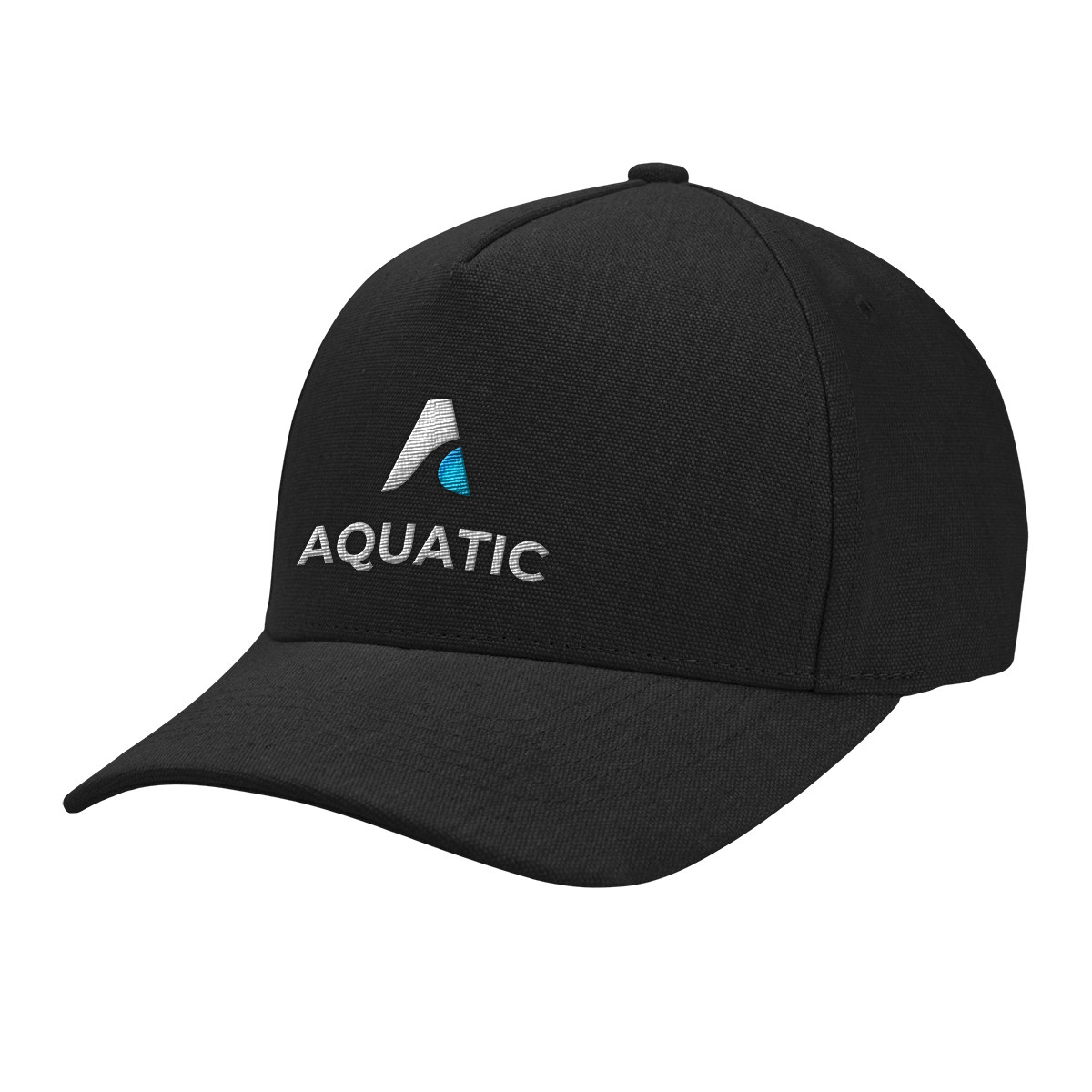 Aware™ Recycled Cotton Cap with Leatherette Backstrap Product Image