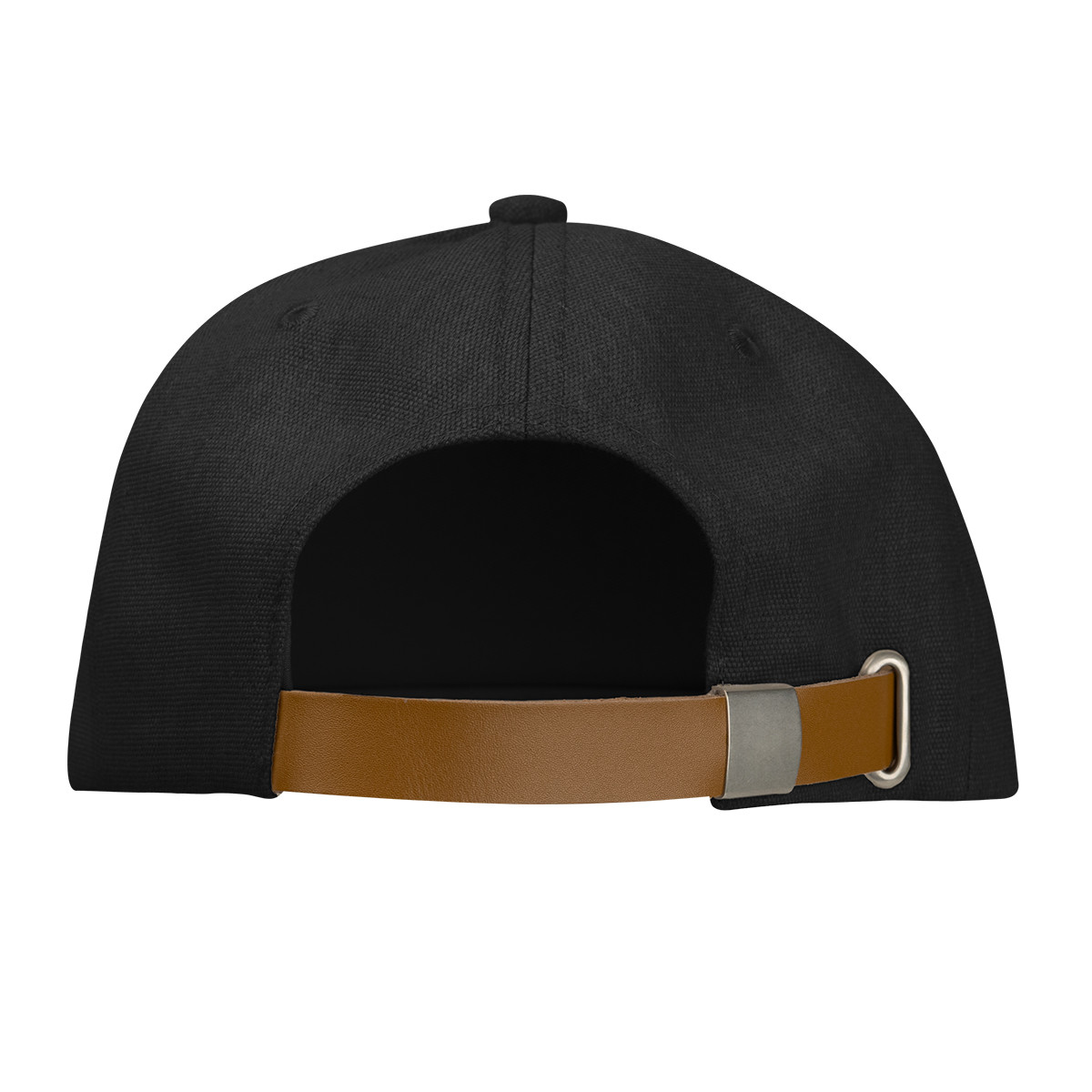 Aware™ Recycled Cotton Cap with Leatherette Backstrap Product Image