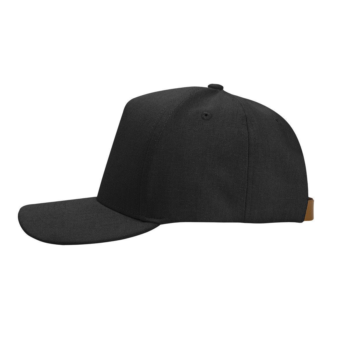 Aware™ Recycled Cotton Cap with Leatherette Backstrap Product Image