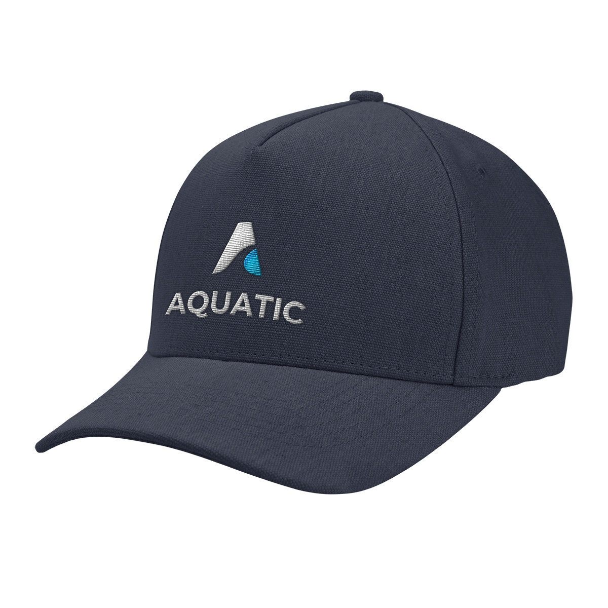 Aware™ Recycled Cotton Cap with Leatherette Backstrap Product Image