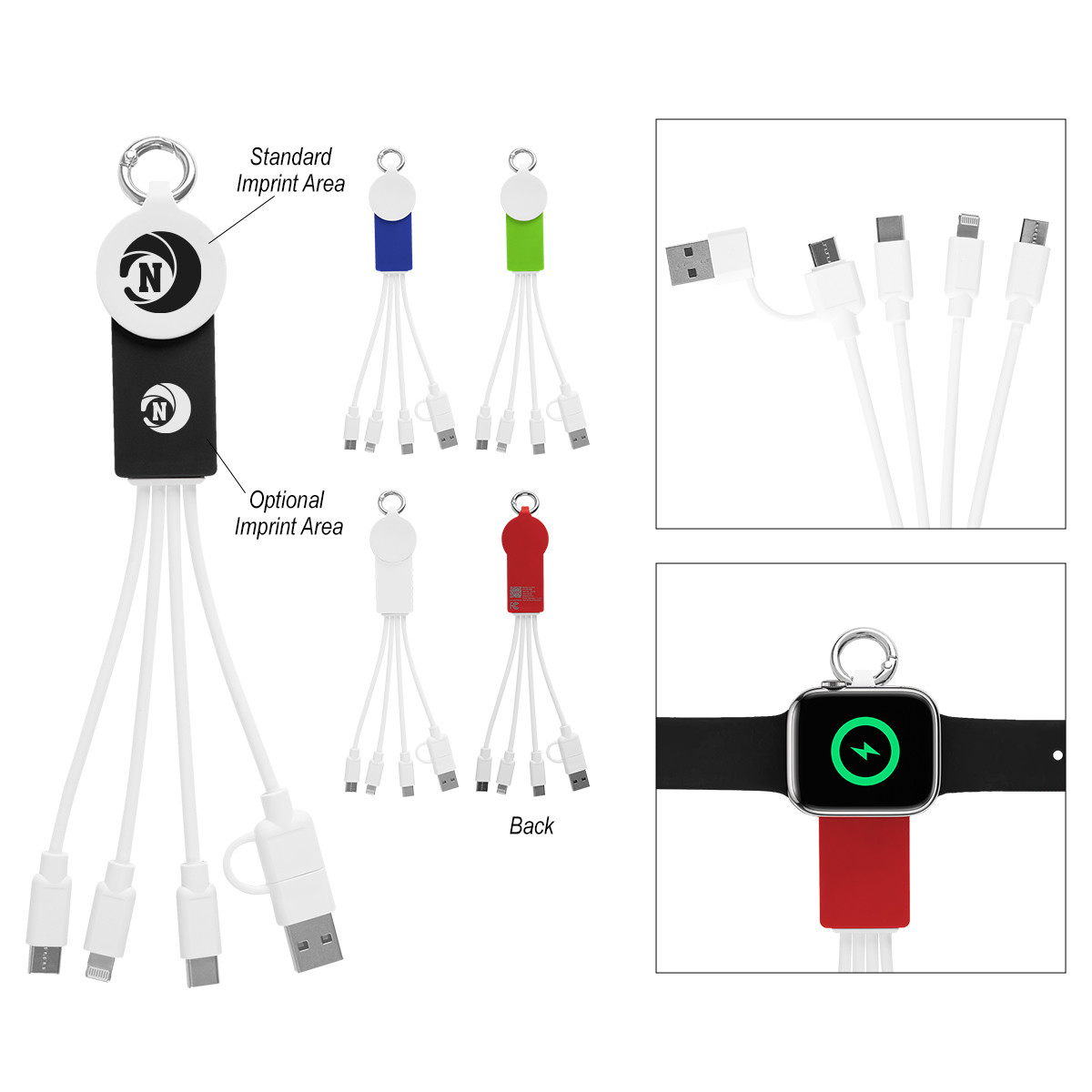 Rabs Multi-Charging Cables With Watch Dock Product Image