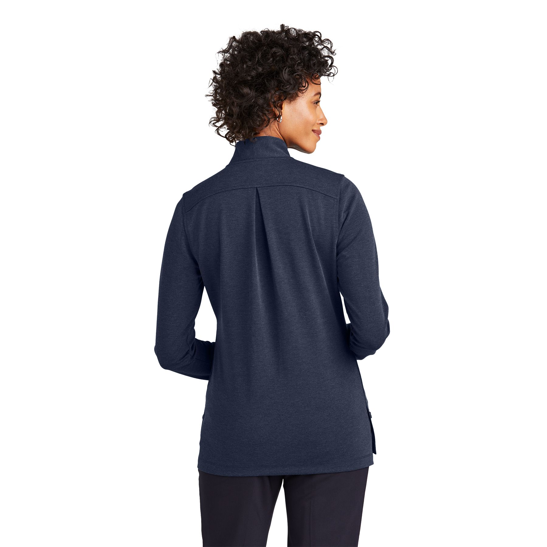 Brooks Brothers® Women’s Mid-Layer Stretch 1/2-Button Product Image