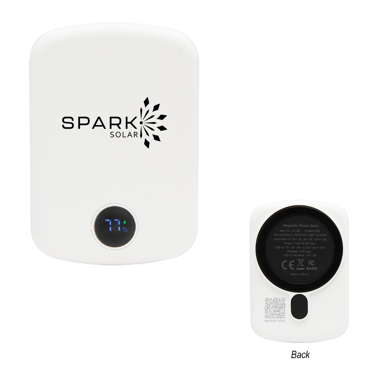 15W Mag Max Wireless Charger Power Bank Product Image