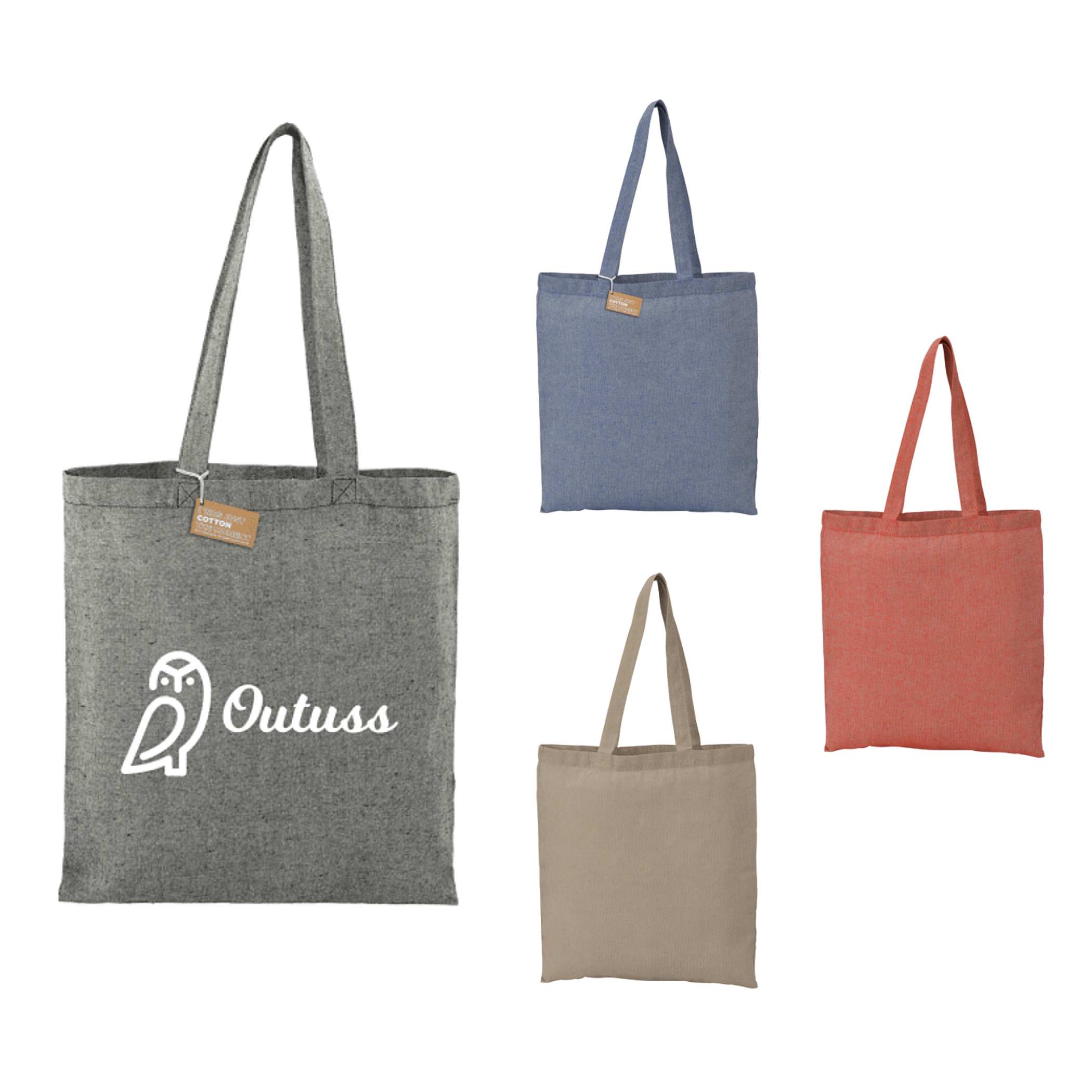 Recycled 5 oz. Cotton Twill Tote Product Image
