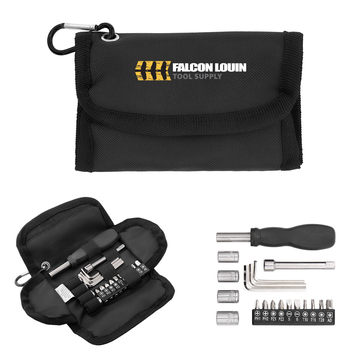 Verto 19-Piece Tool Set With rPET Case Product Image