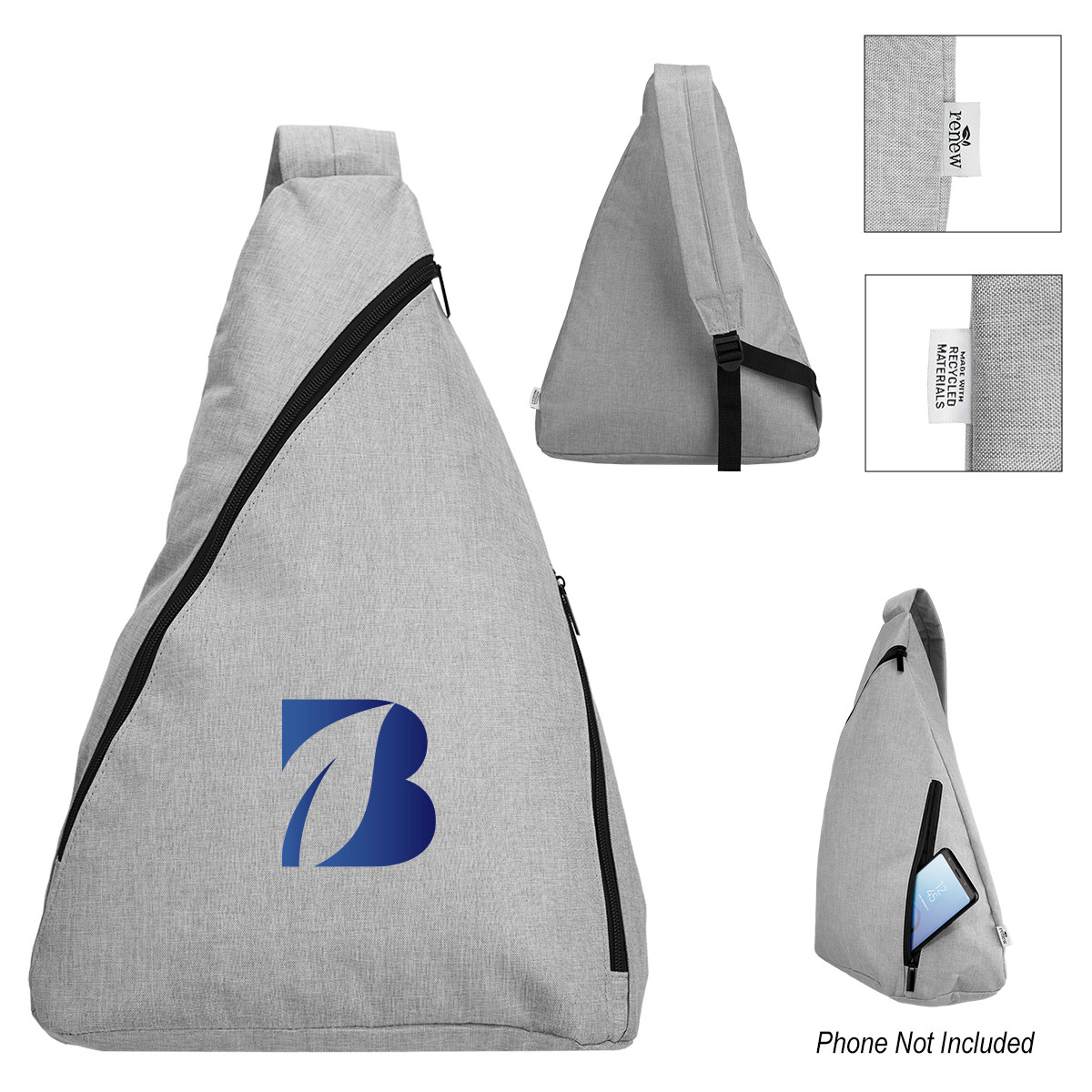 Habitat rPET Heathered Sling Bag Product Image