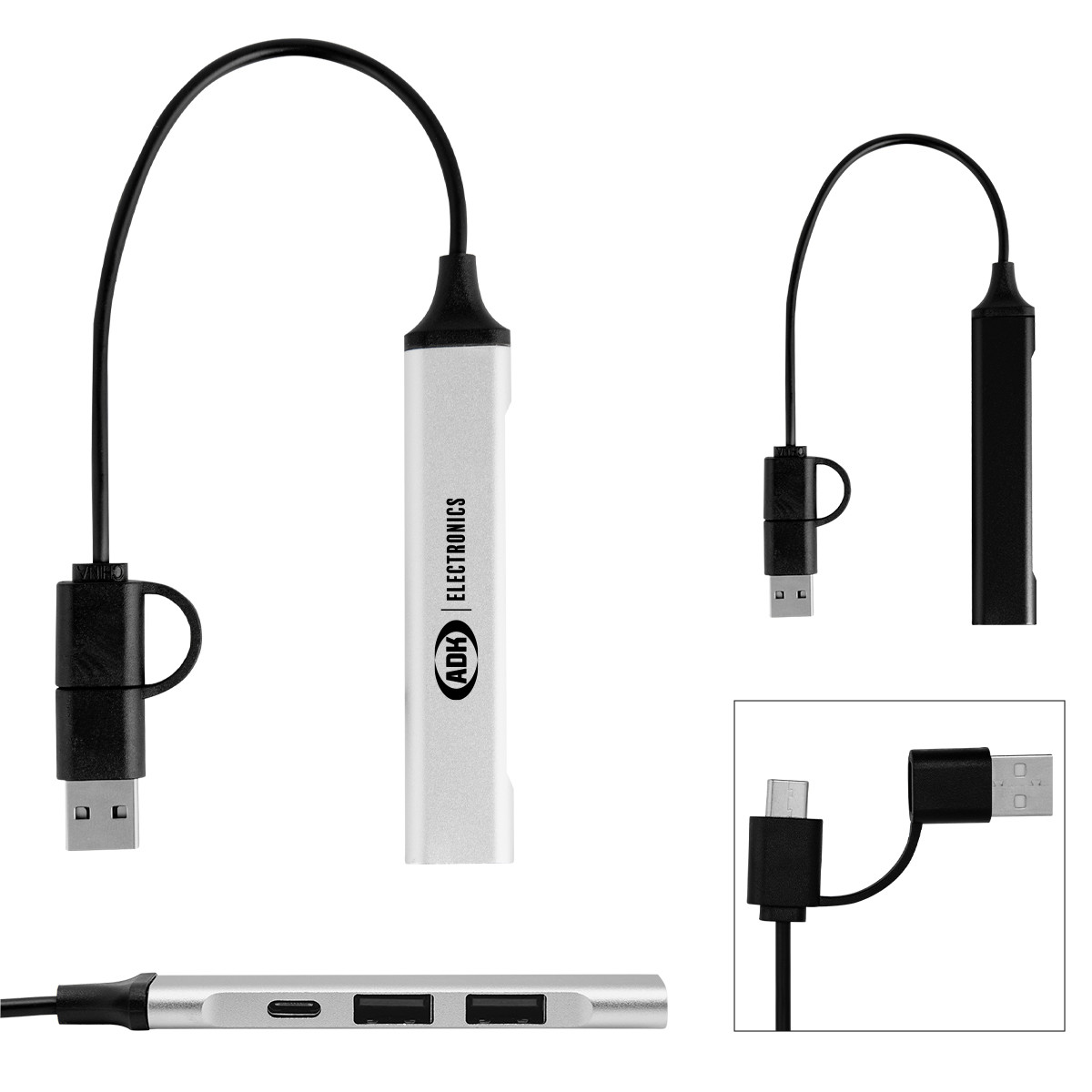 Triple Port Recycled Charging Hub Product Image