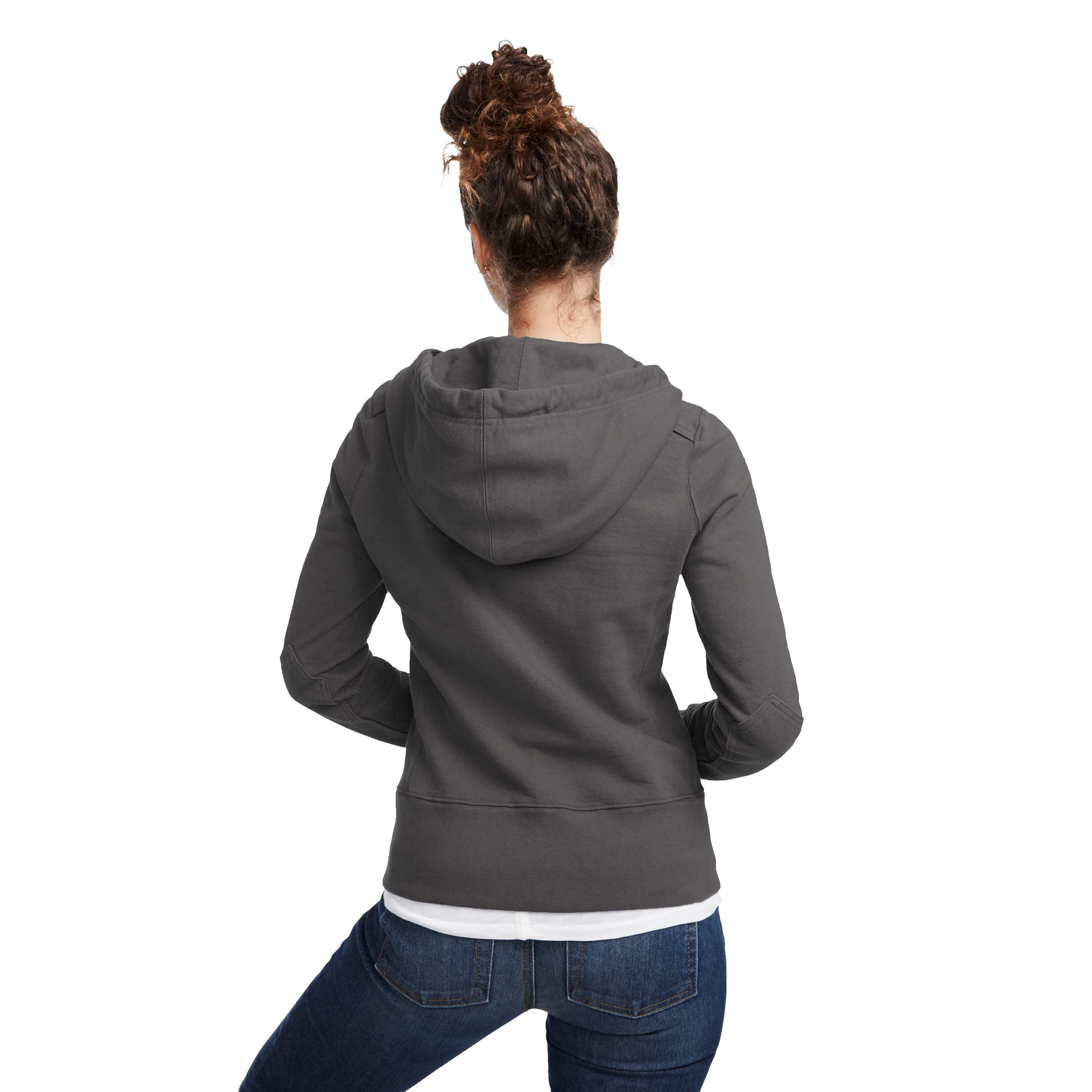 American Giant Women's Classic Full Zip Heavyweight Fleece Hoodie Product Image