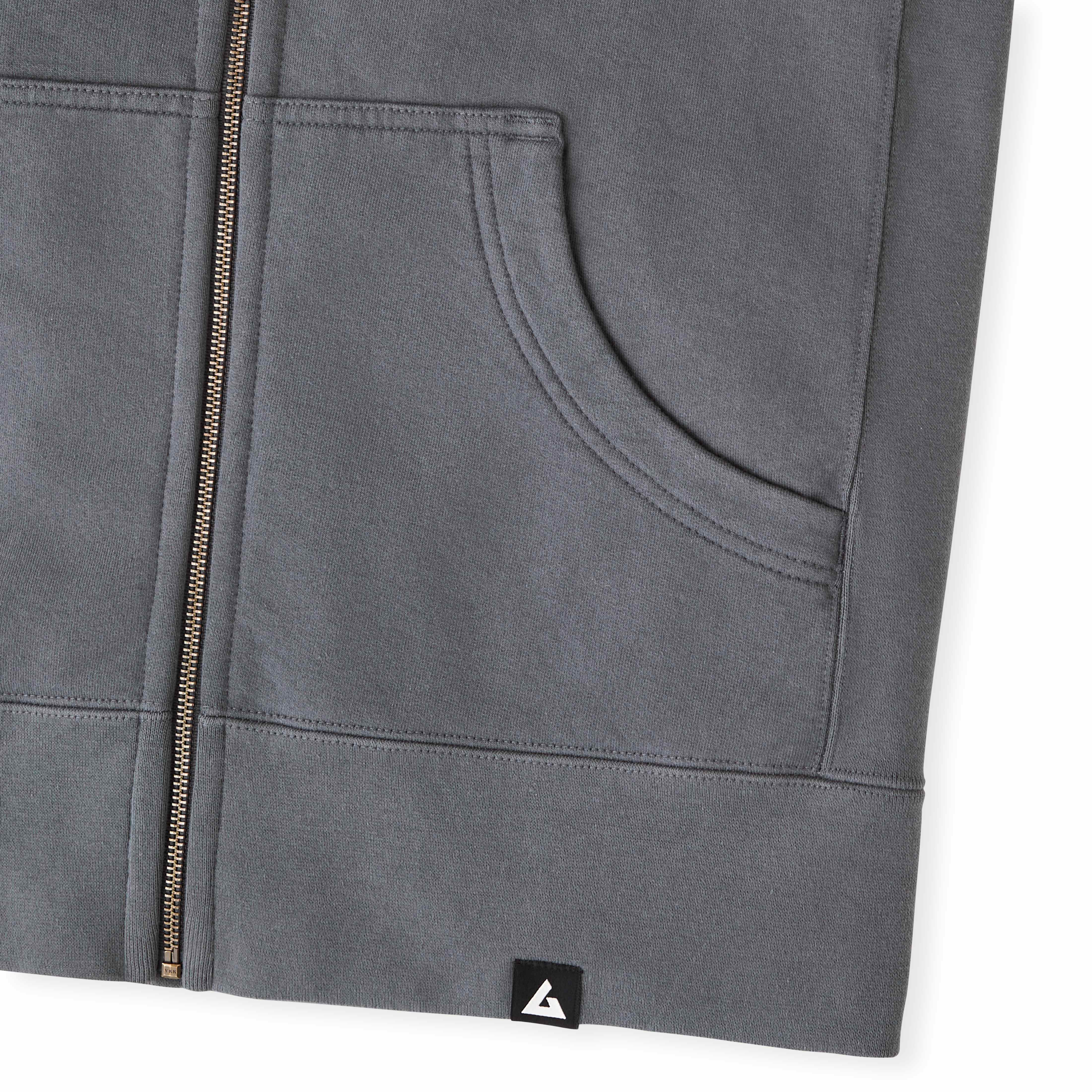 American Giant Women's Classic Full Zip Heavyweight Fleece Hoodie Product Image