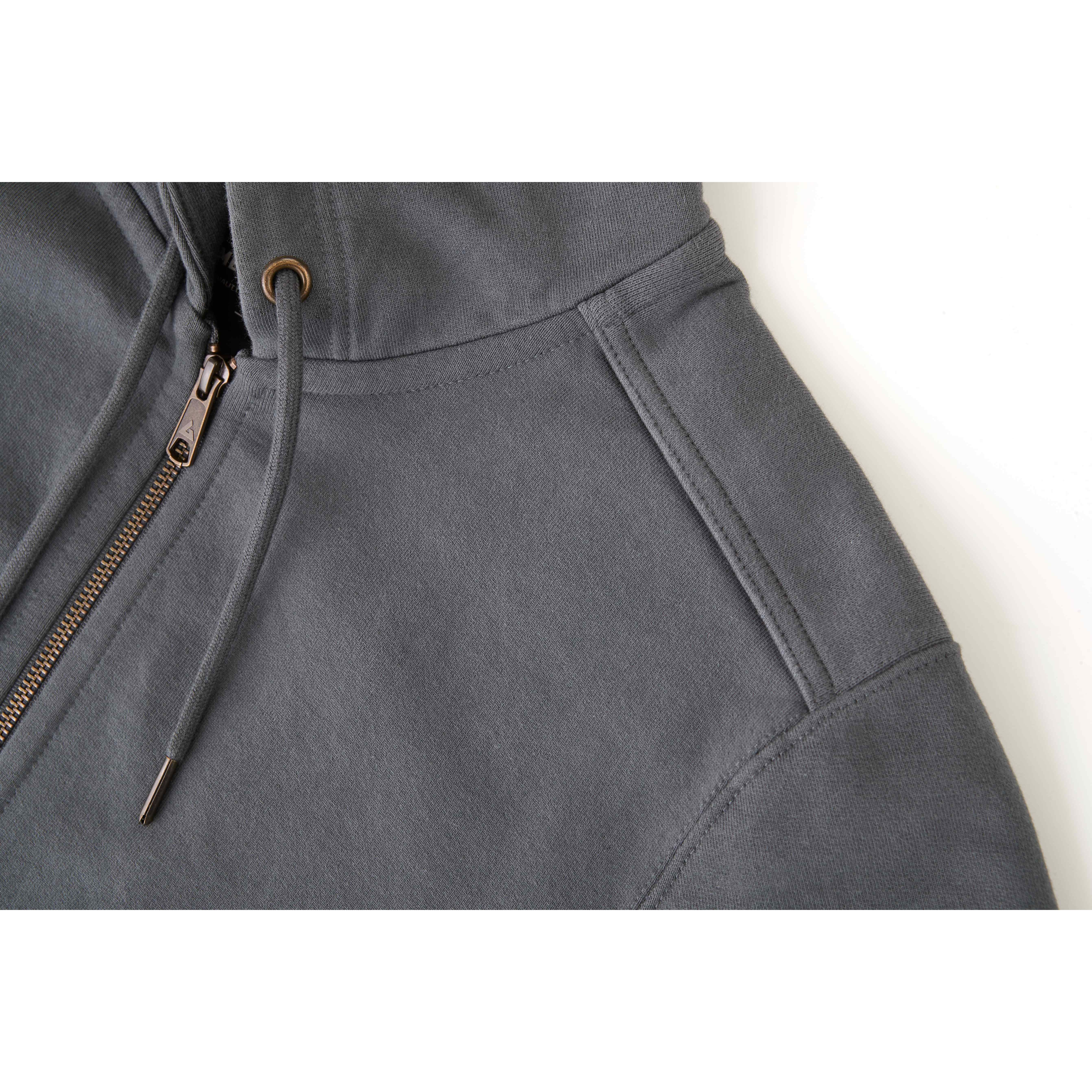 American Giant Women's Classic Full Zip Heavyweight Fleece Hoodie Product Image