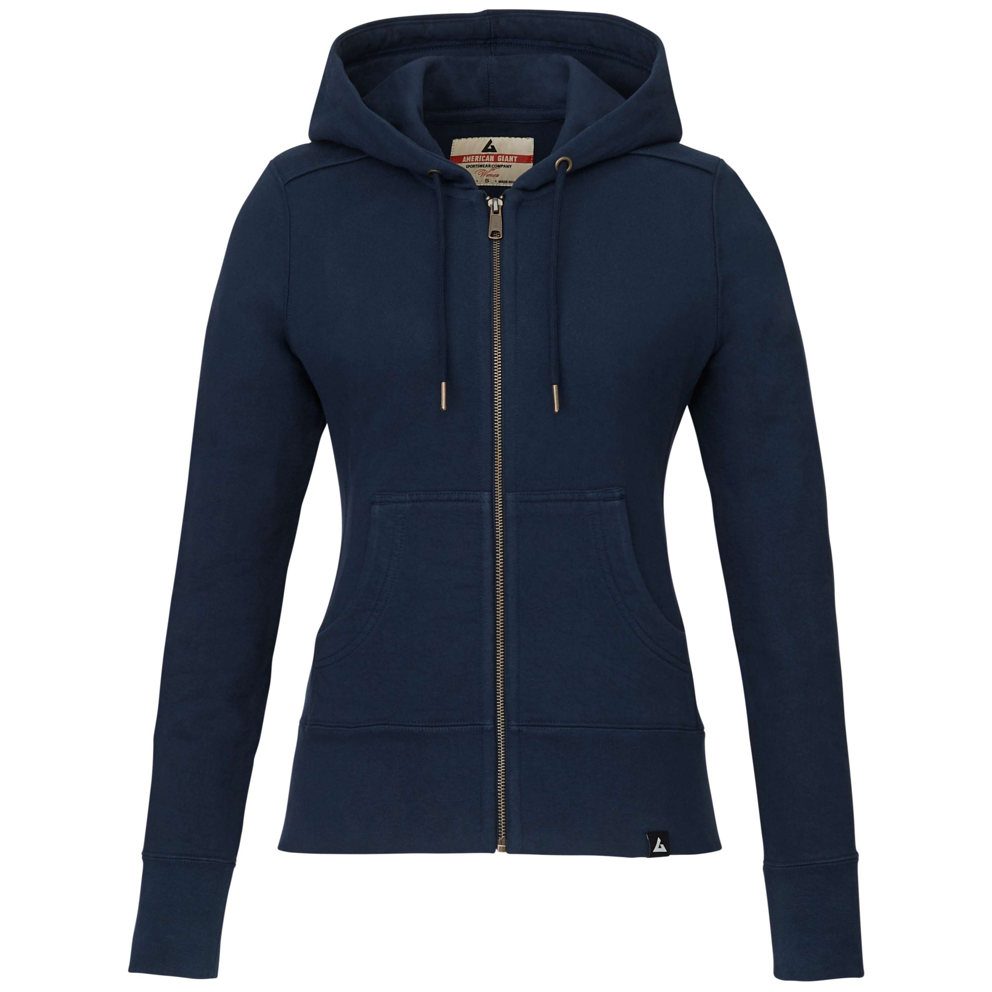 American Giant Women's Classic Full Zip Heavyweight Fleece Hoodie Product Image