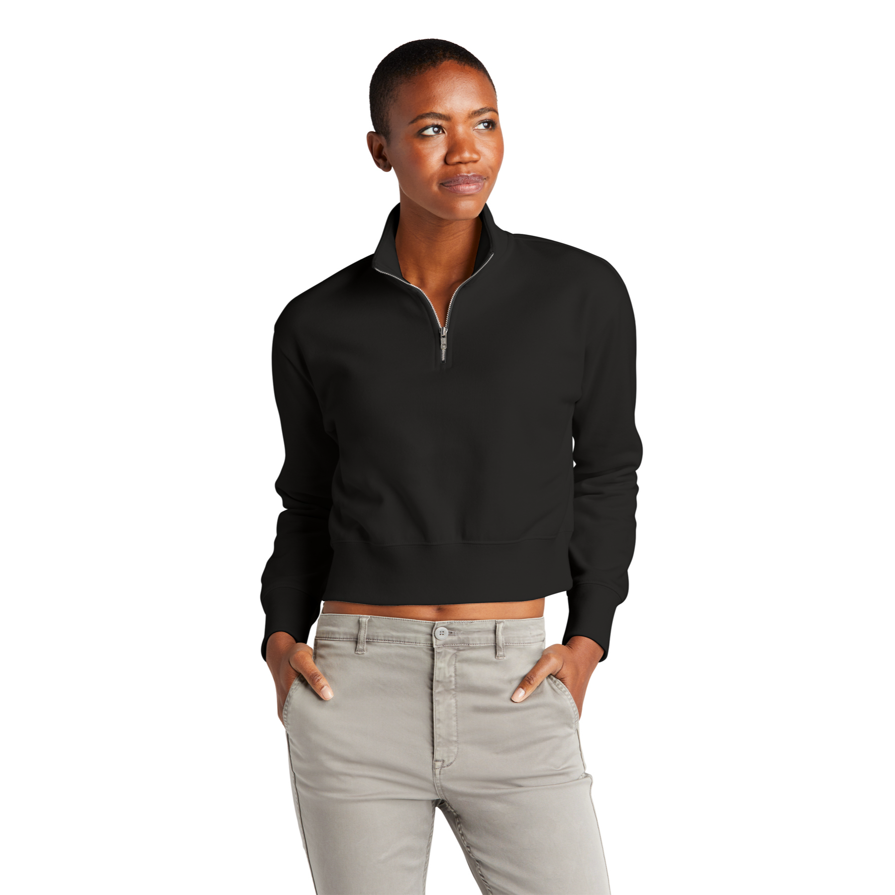 District Women’s V.I.T.™ Fleece 1/2-Zip Pullover Product Image