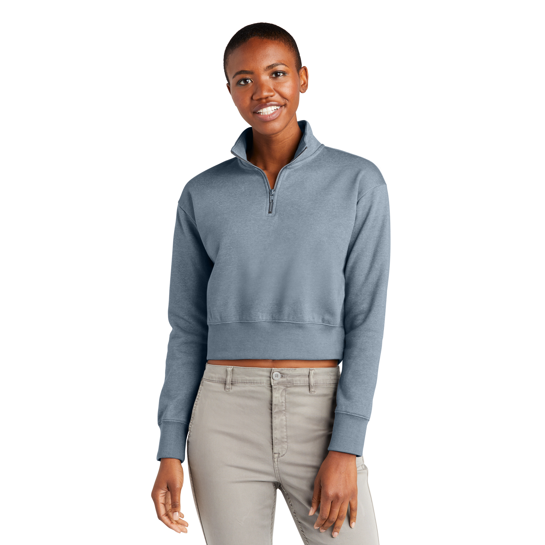 District Women’s V.I.T.™ Fleece 1/2-Zip Pullover Product Image