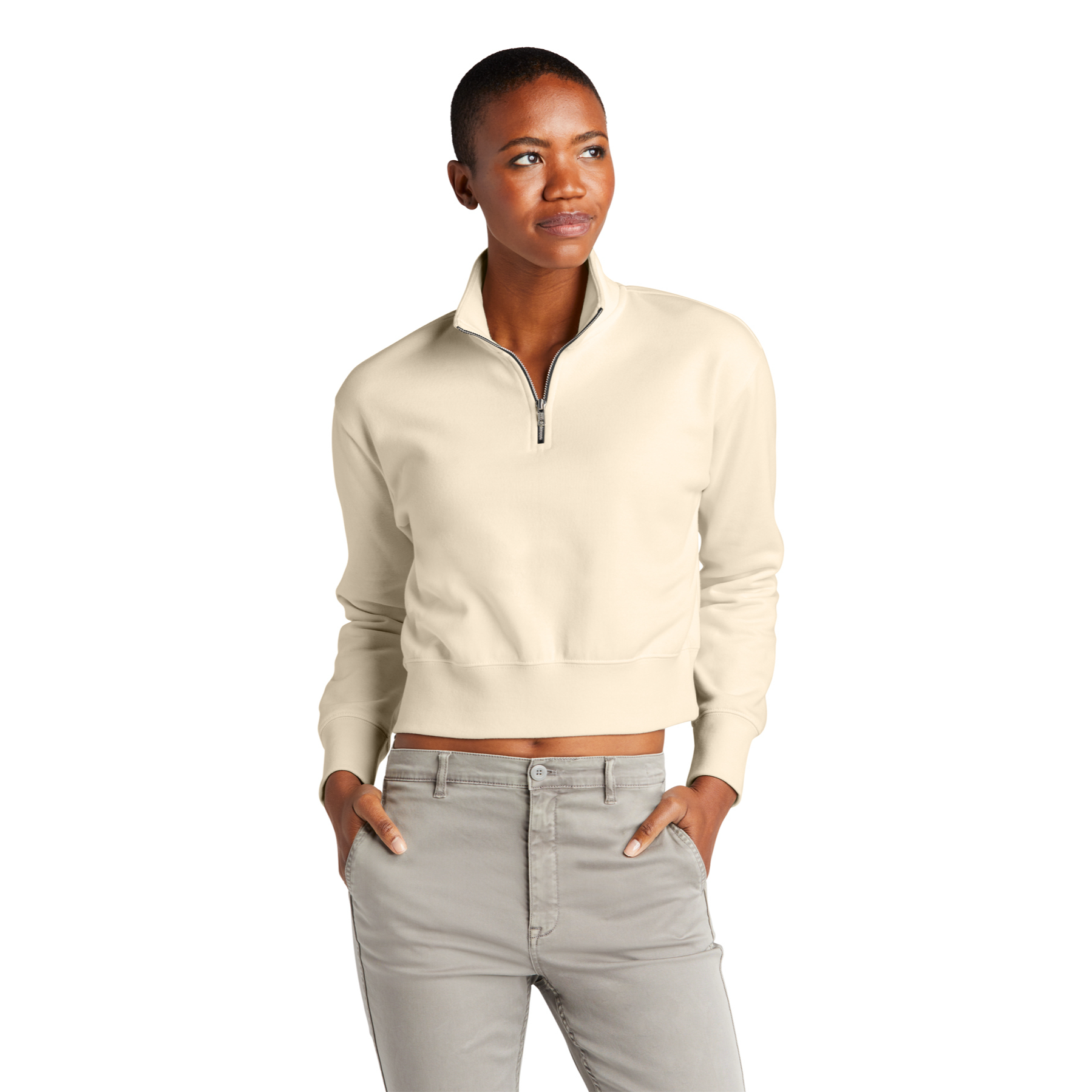 District Women’s V.I.T.™ Fleece 1/2-Zip Pullover Product Image