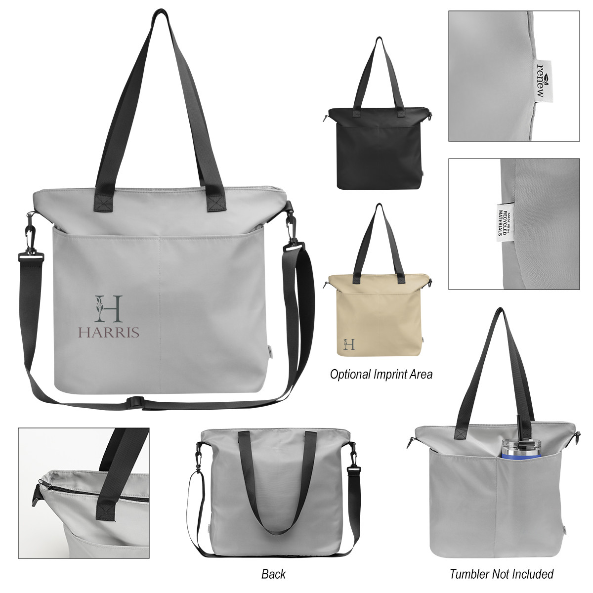 Intrepid rPET Laptop Tote Bag Product Image