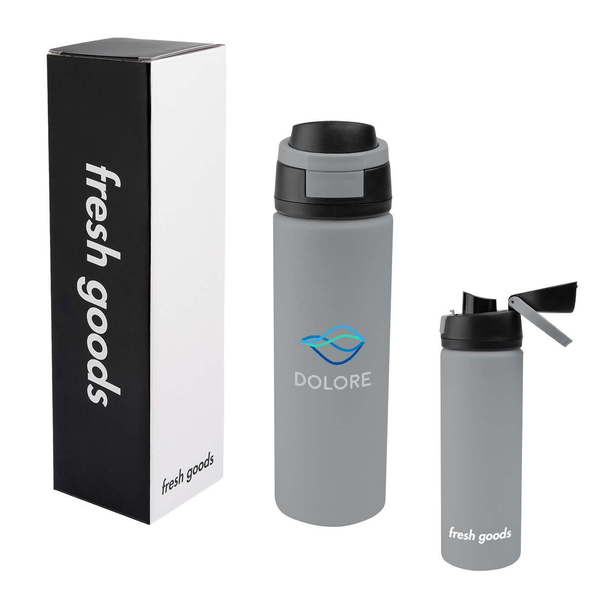 Fresh Goods Pop Sip Recycled Stainless Steel Bottle - 24 Oz. Product Image