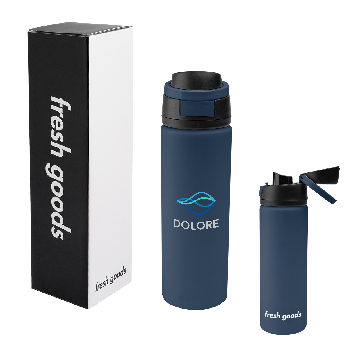 Fresh Goods Pop Sip Recycled Stainless Steel Bottle - 24 Oz. Product Image