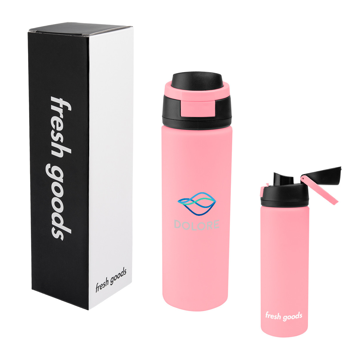 Fresh Goods Pop Sip Recycled Stainless Steel Bottle - 24 Oz. Product Image