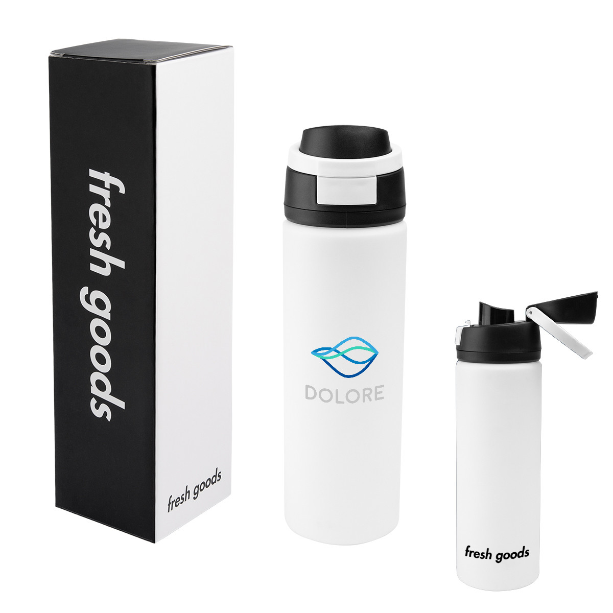 Fresh Goods Pop Sip Recycled Stainless Steel Bottle - 24 Oz. Product Image