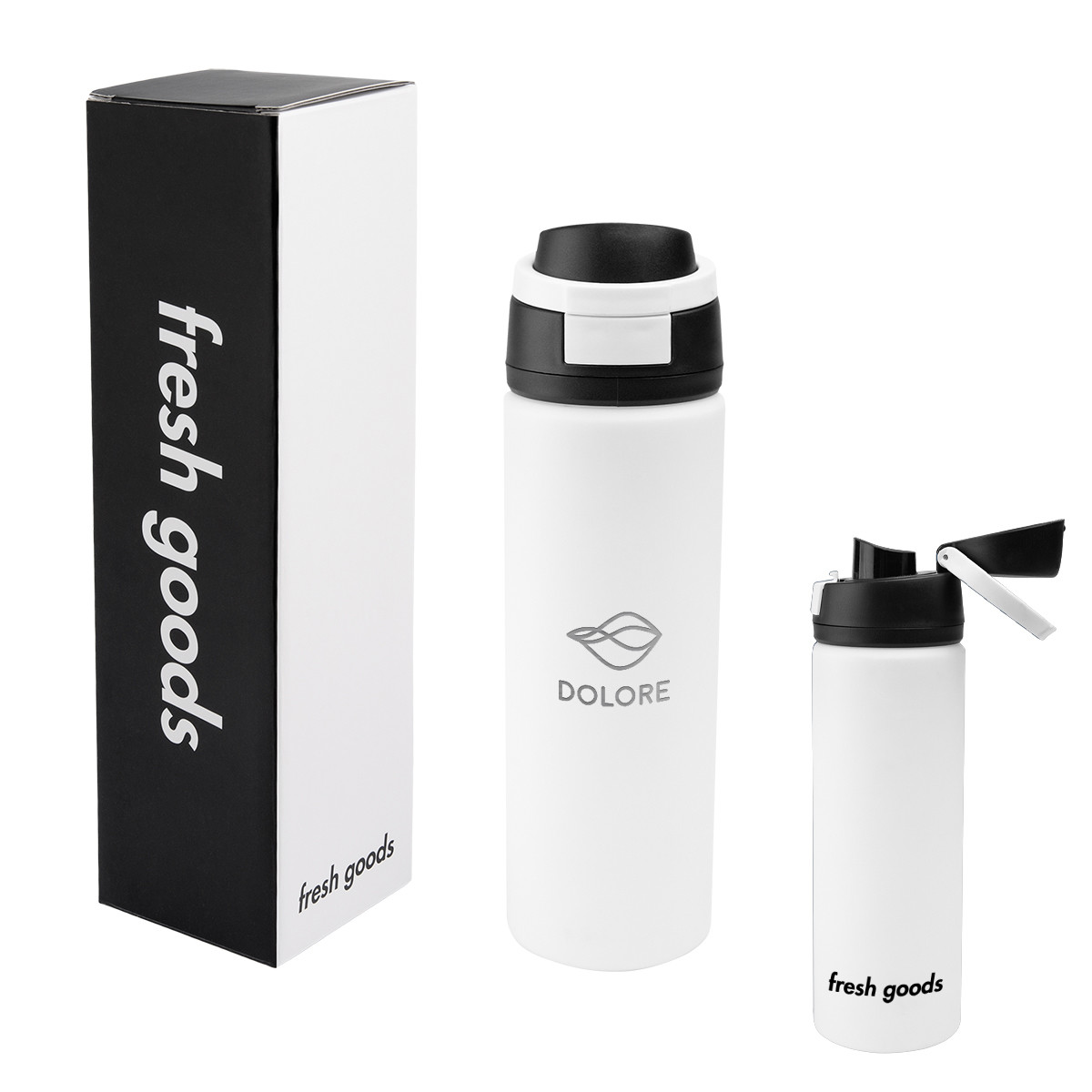 Fresh Goods Pop Sip Recycled Stainless Steel Bottle - 24 Oz. Product Image