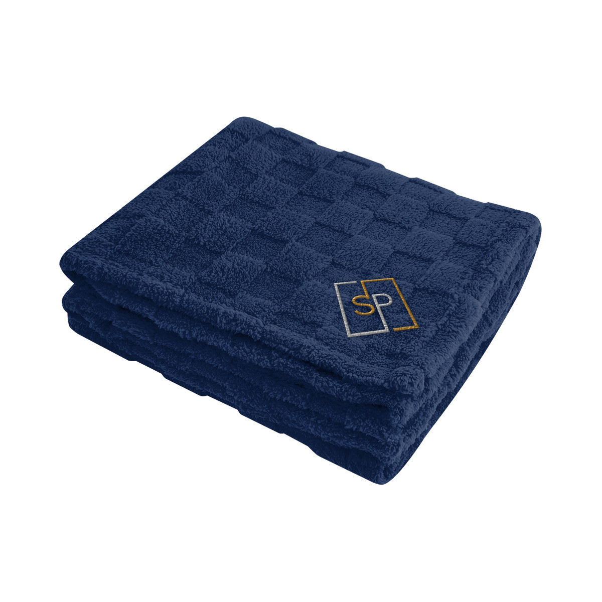 rPET Checkered Sherpa Blanket Product Image
