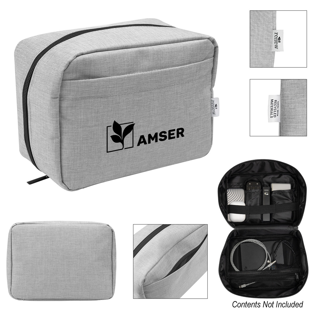 Habitat rPET Heathered Tech Pouch Product Image