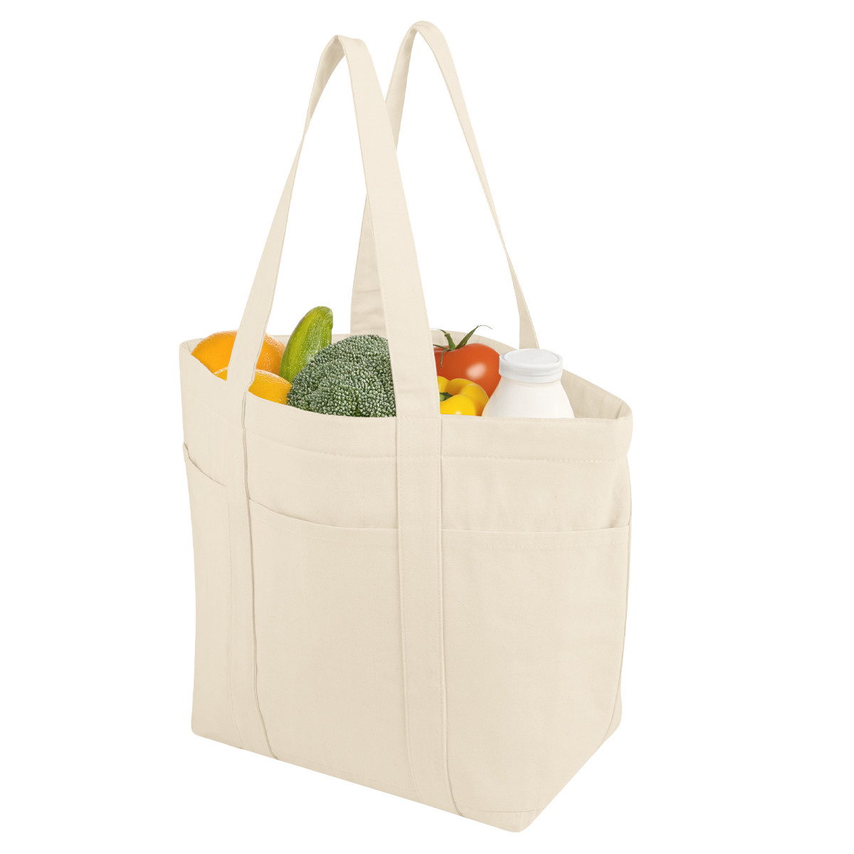 Aware™ 8 oz. 20 Can Recycled Cotton Cooler Tote Bag Product Image