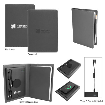 Power Folio With Wireless Charger & Power Bank Product Image