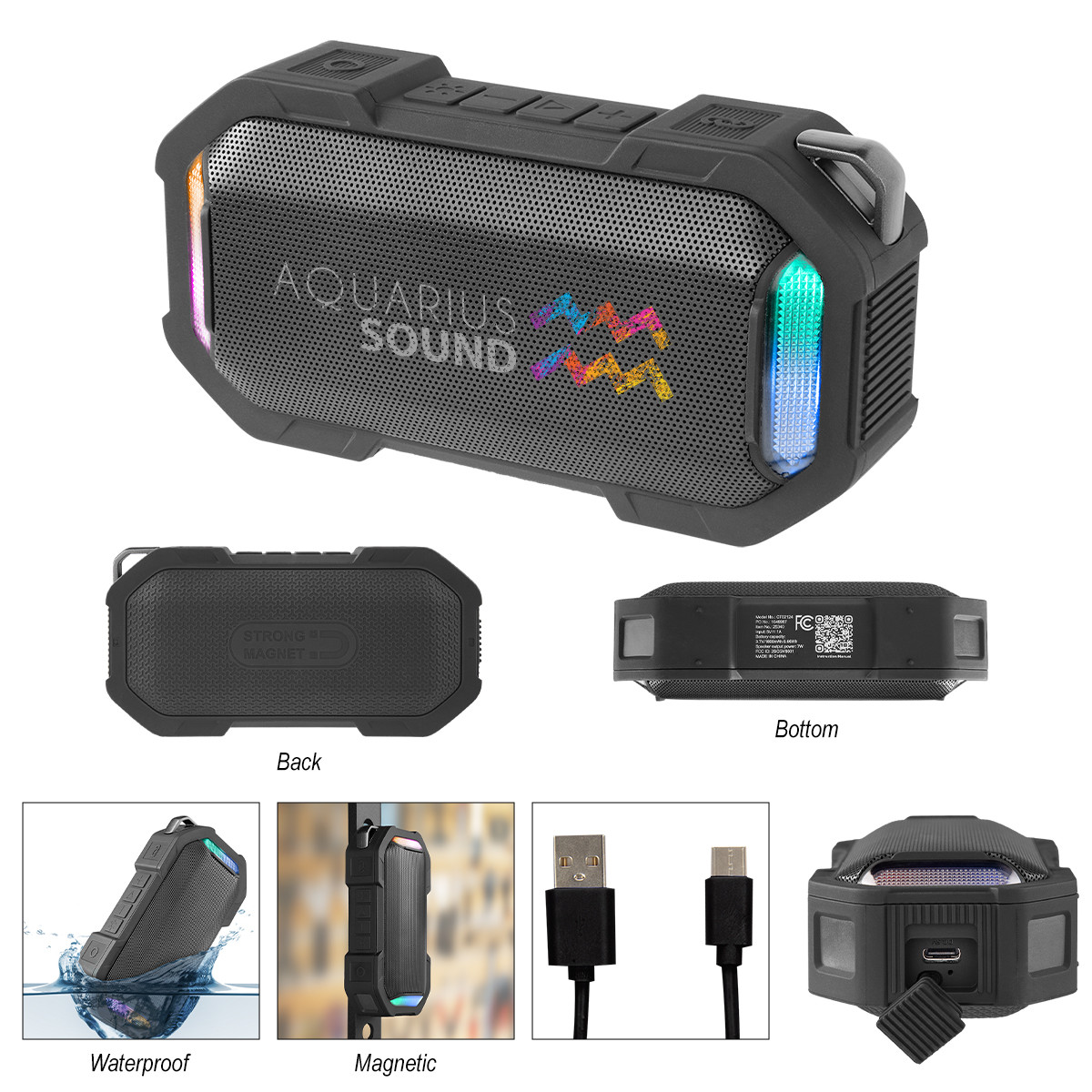 rABS Rhythm Light Up Speaker Product Image