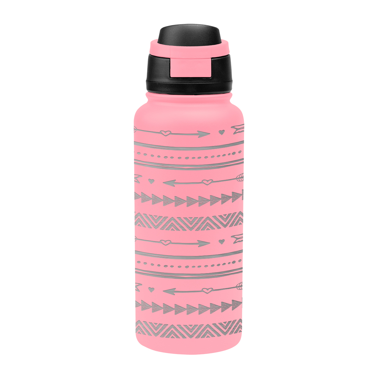 Full Laser Pop Sip Recycled Stainless Steel Bottle - 32 Oz. Product Image
