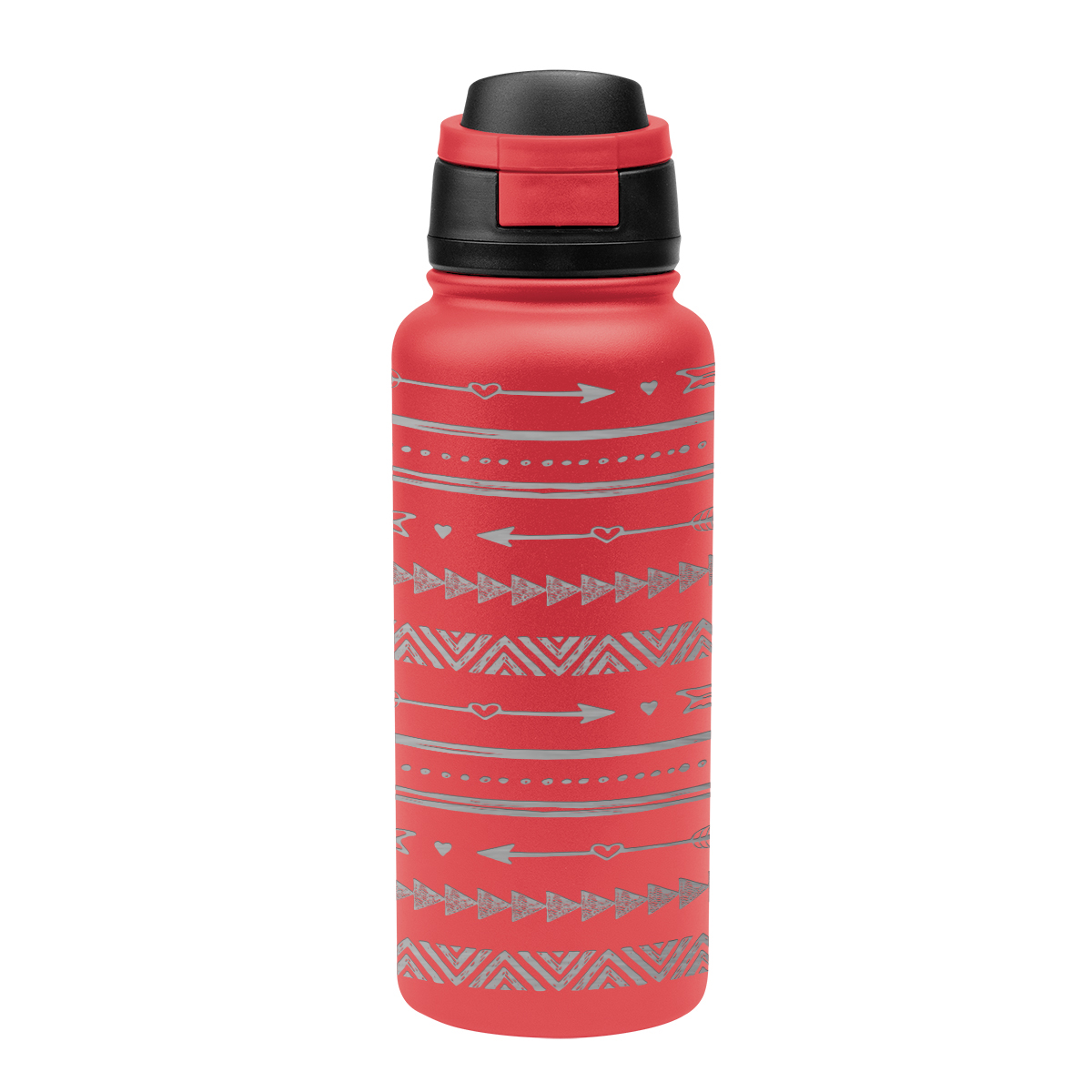 Full Laser Pop Sip Recycled Stainless Steel Bottle - 32 Oz. Product Image