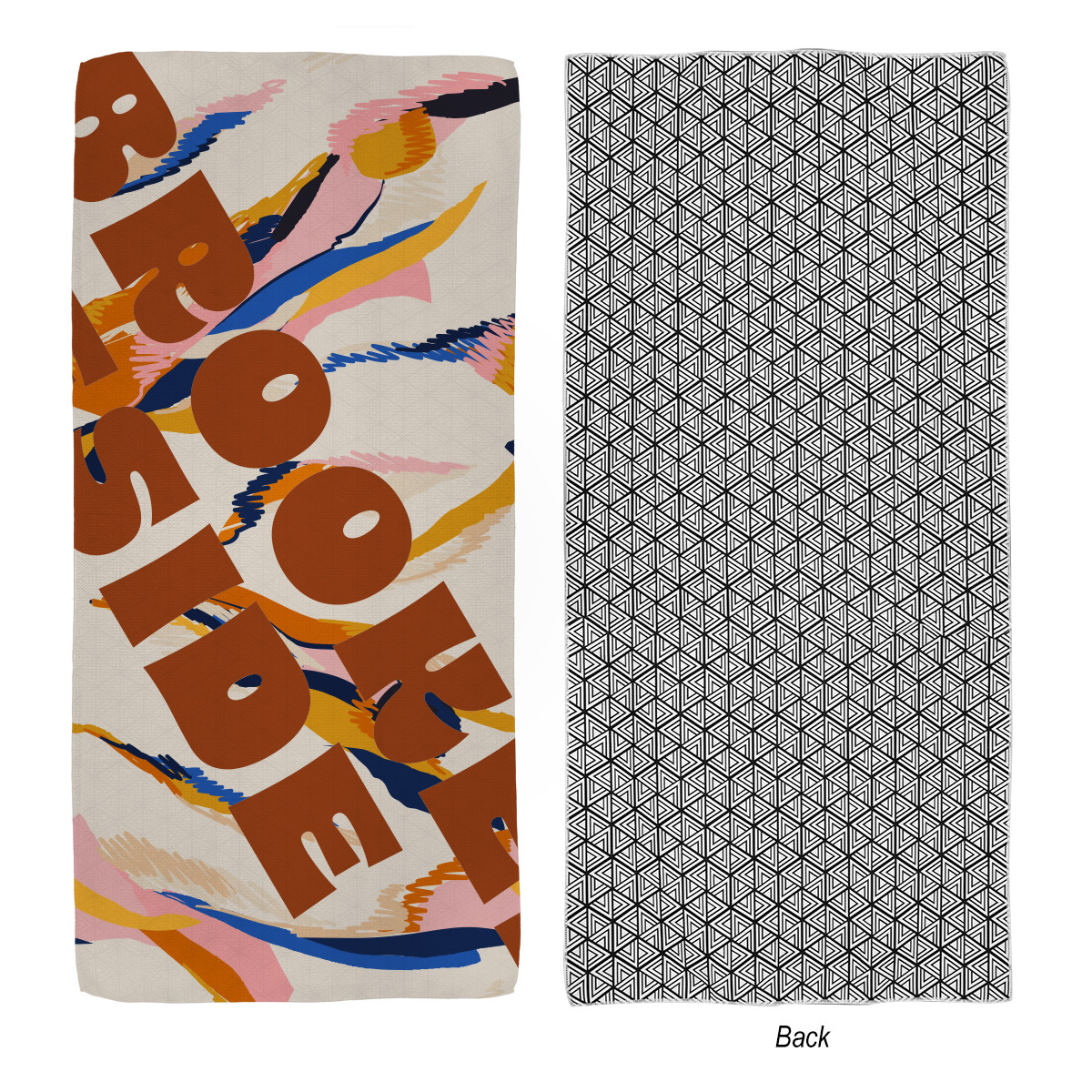 30" X 60" Sand-Free Waffle Beach Towel Product Image