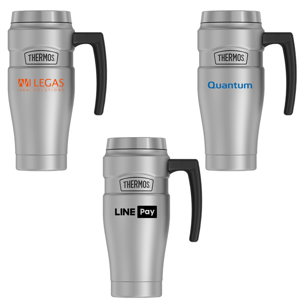 Thermos® Stainless King™ Stainless Steel Travel Mug - 16 oz. Product Image