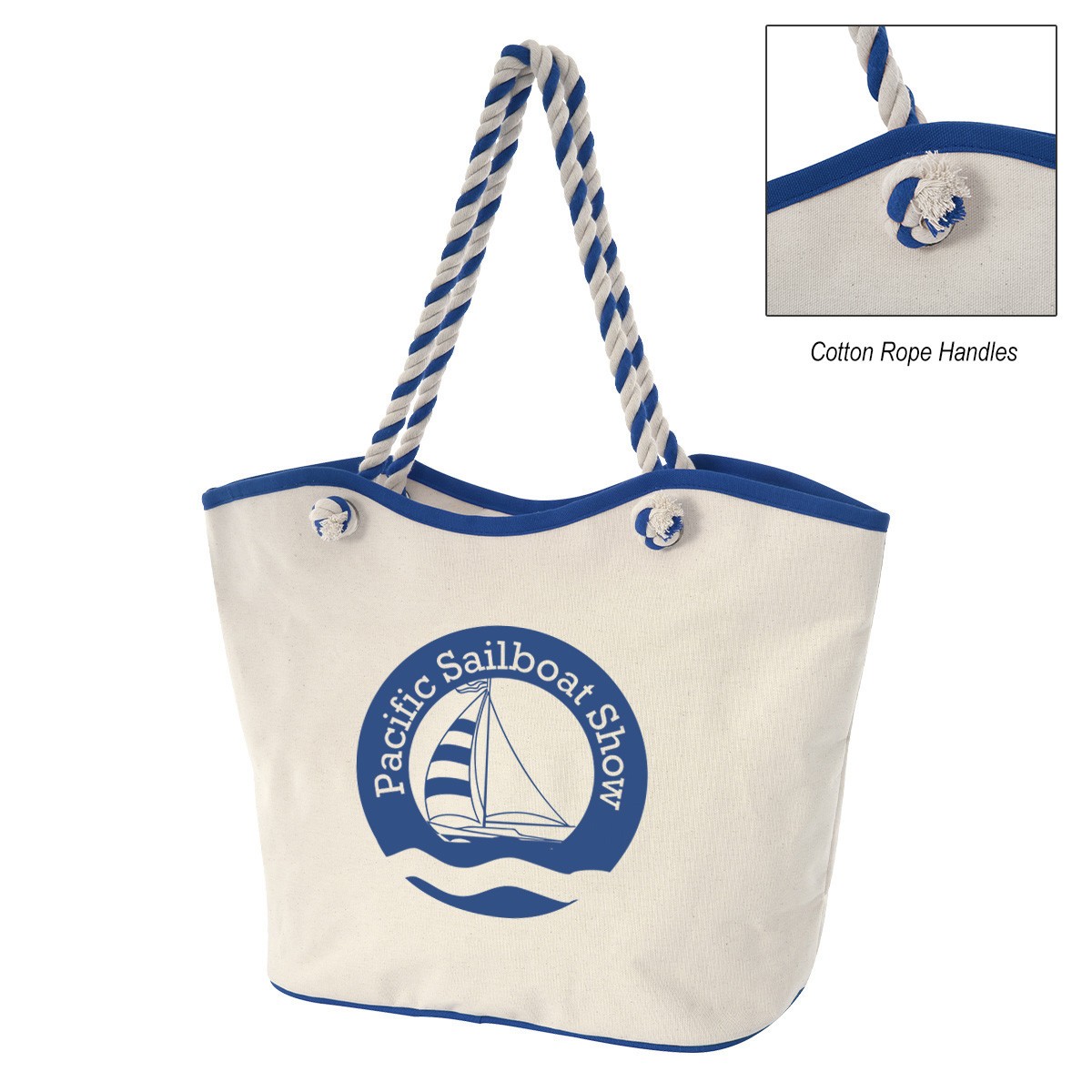 Maui 8 Oz. Laminated Cotton Tote Bag Product Image