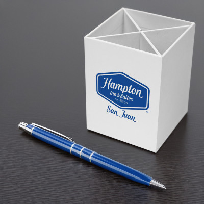 4 Compartment Pen & Pencil Cup Product Image