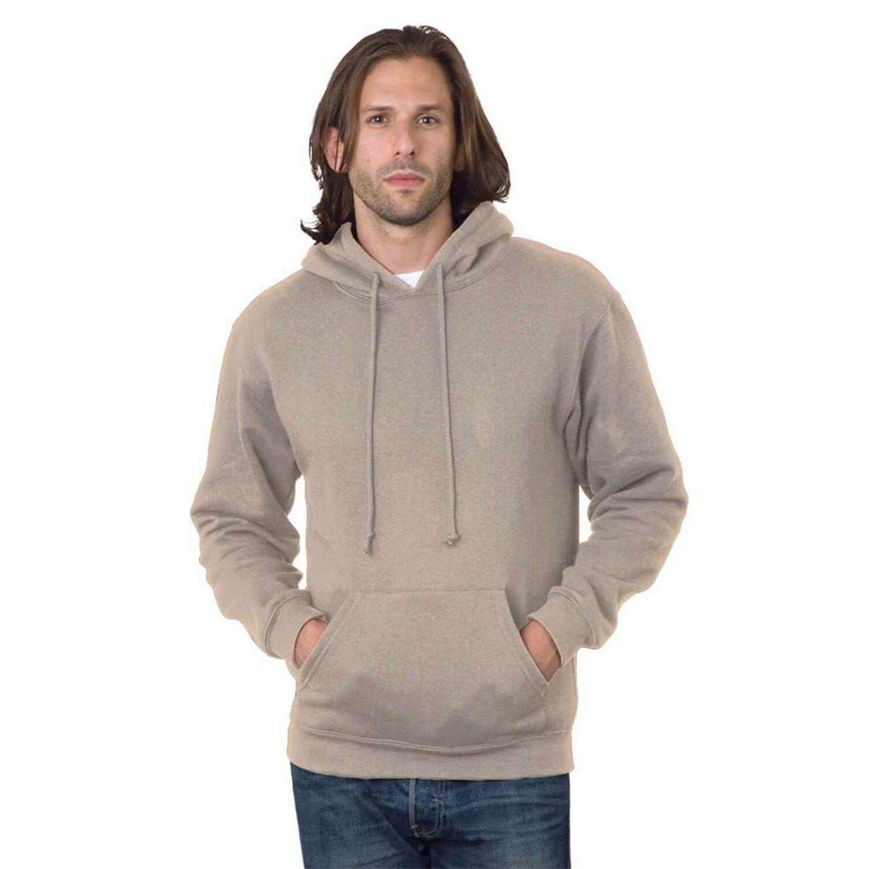 Bayside Unisex USA-Made Hooded Sweatshirt Product Image