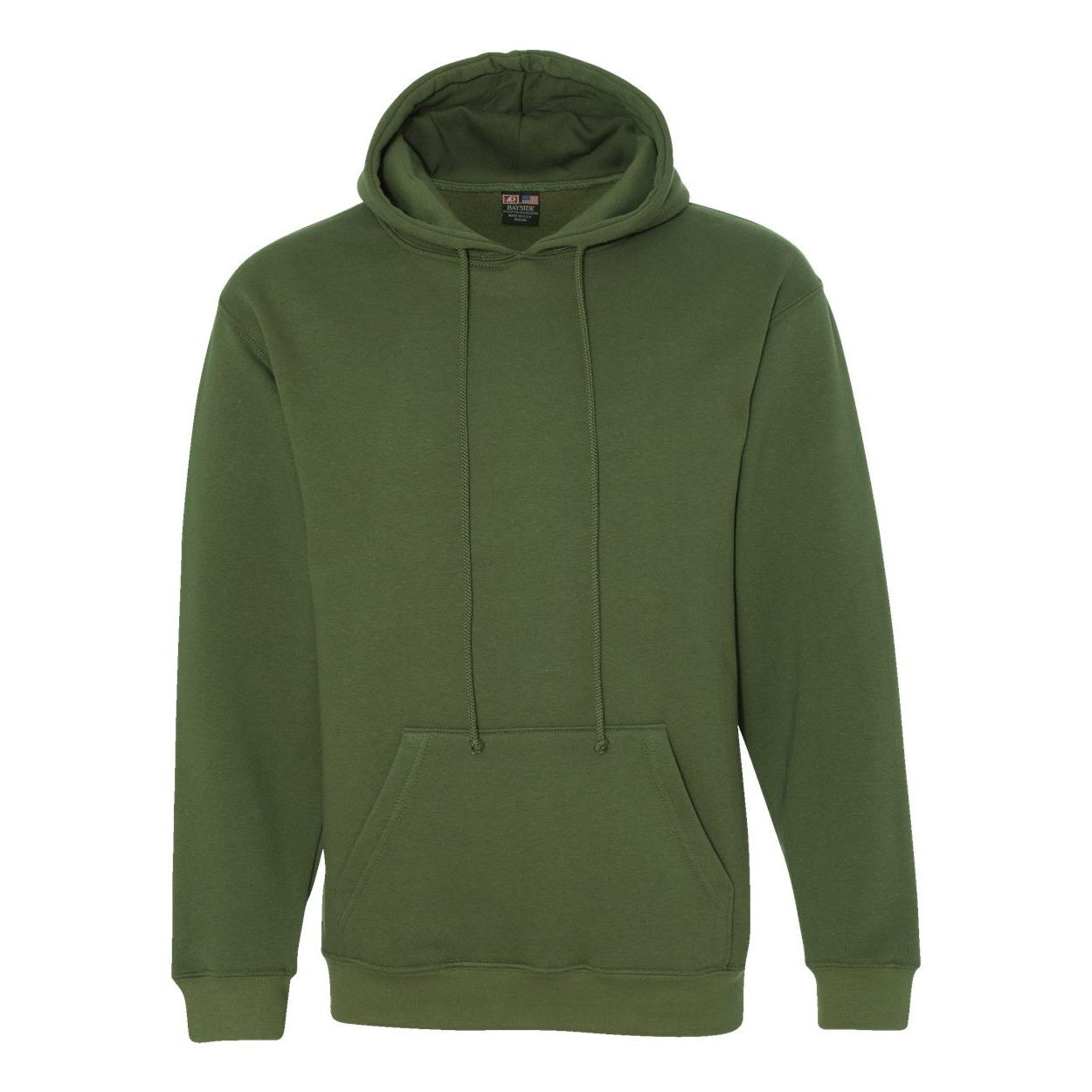 Bayside Unisex USA-Made Hooded Sweatshirt Product Image